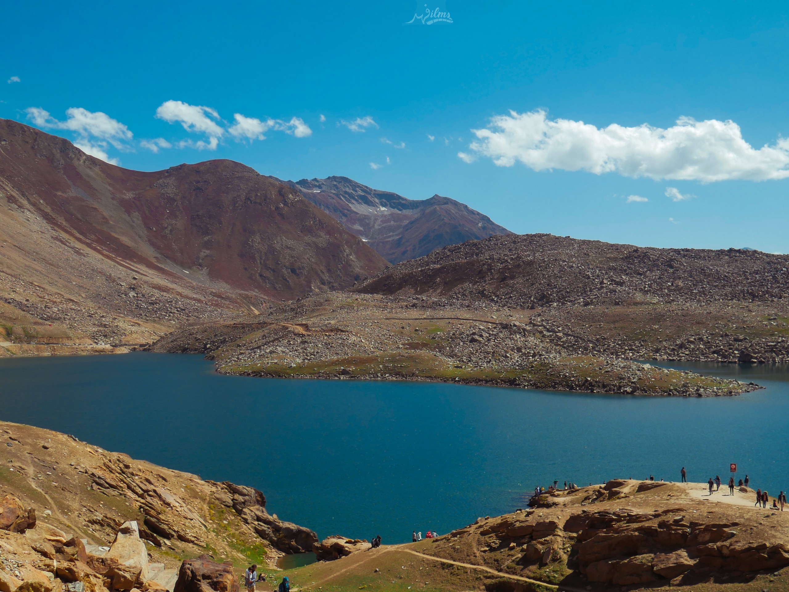Lake in Himalaya region in Pakistan