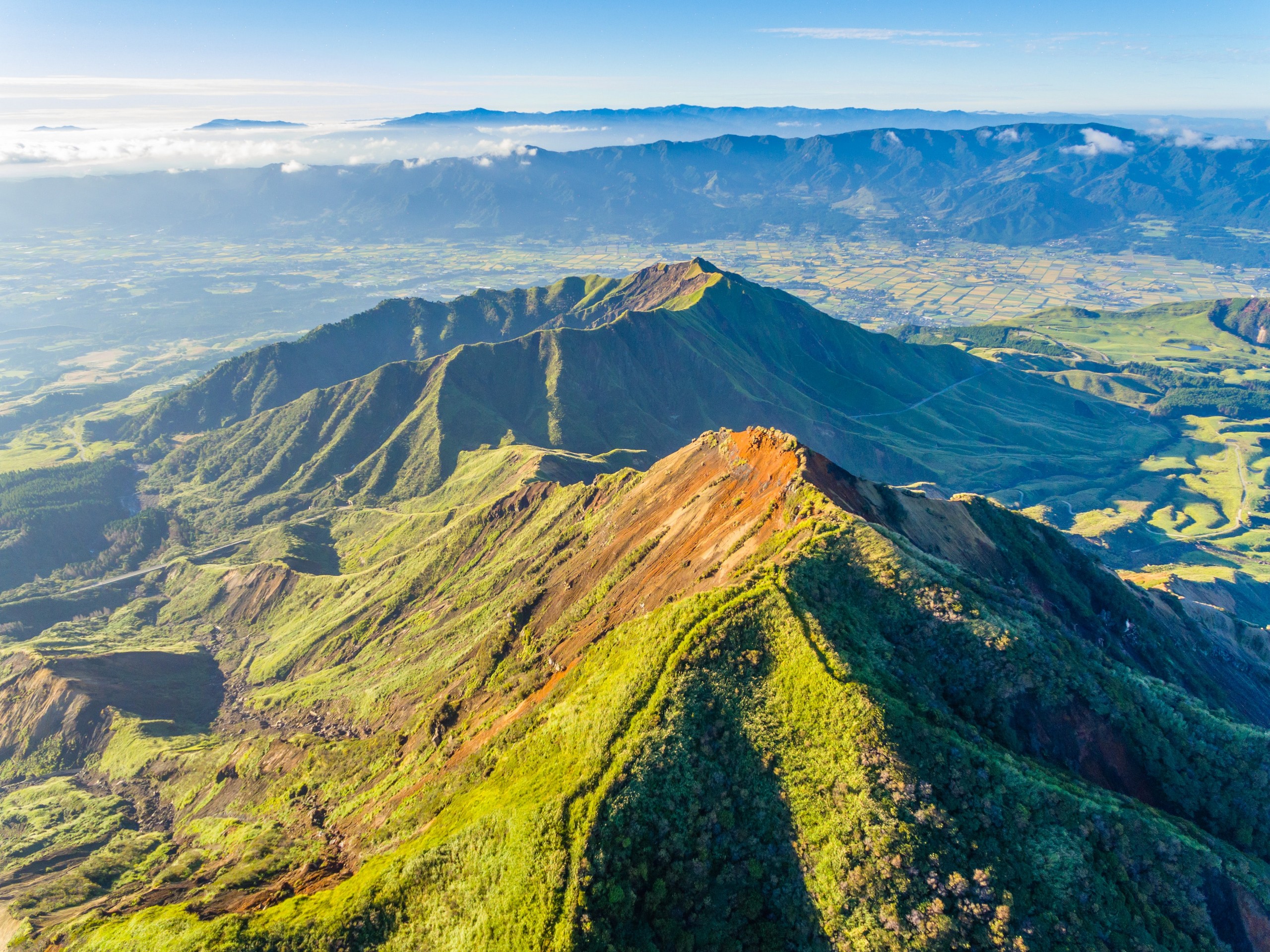 Stunning mountain views in Japan