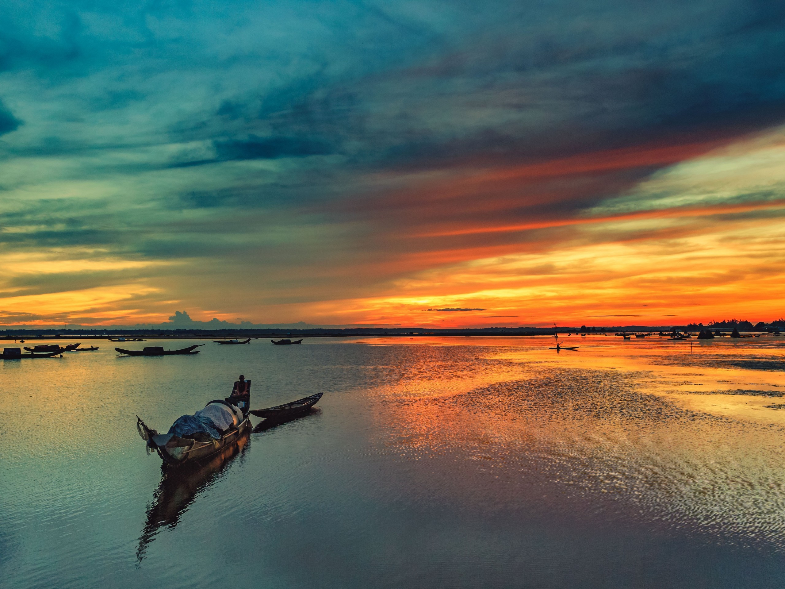 Sunset in Vietnam