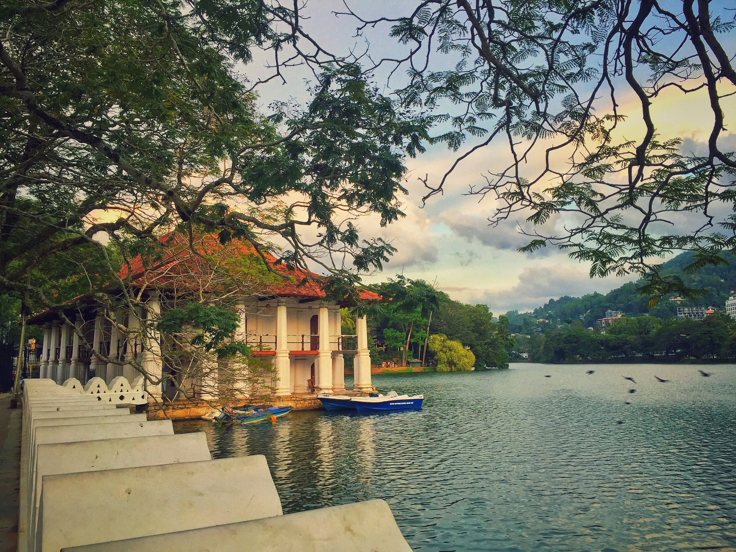 Tiny marina in Sri Lanka