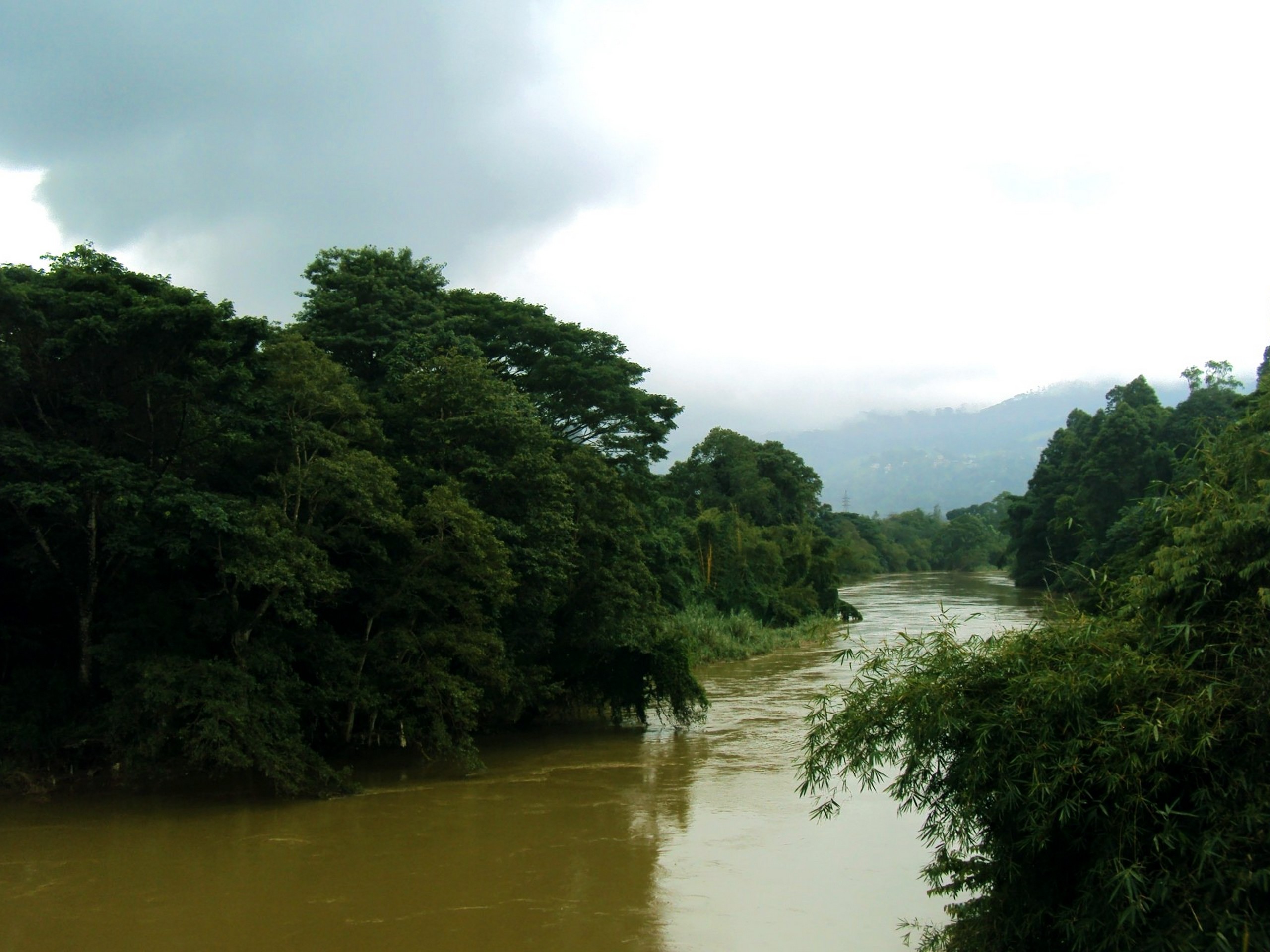 Mahaweli River in Sri Lanka