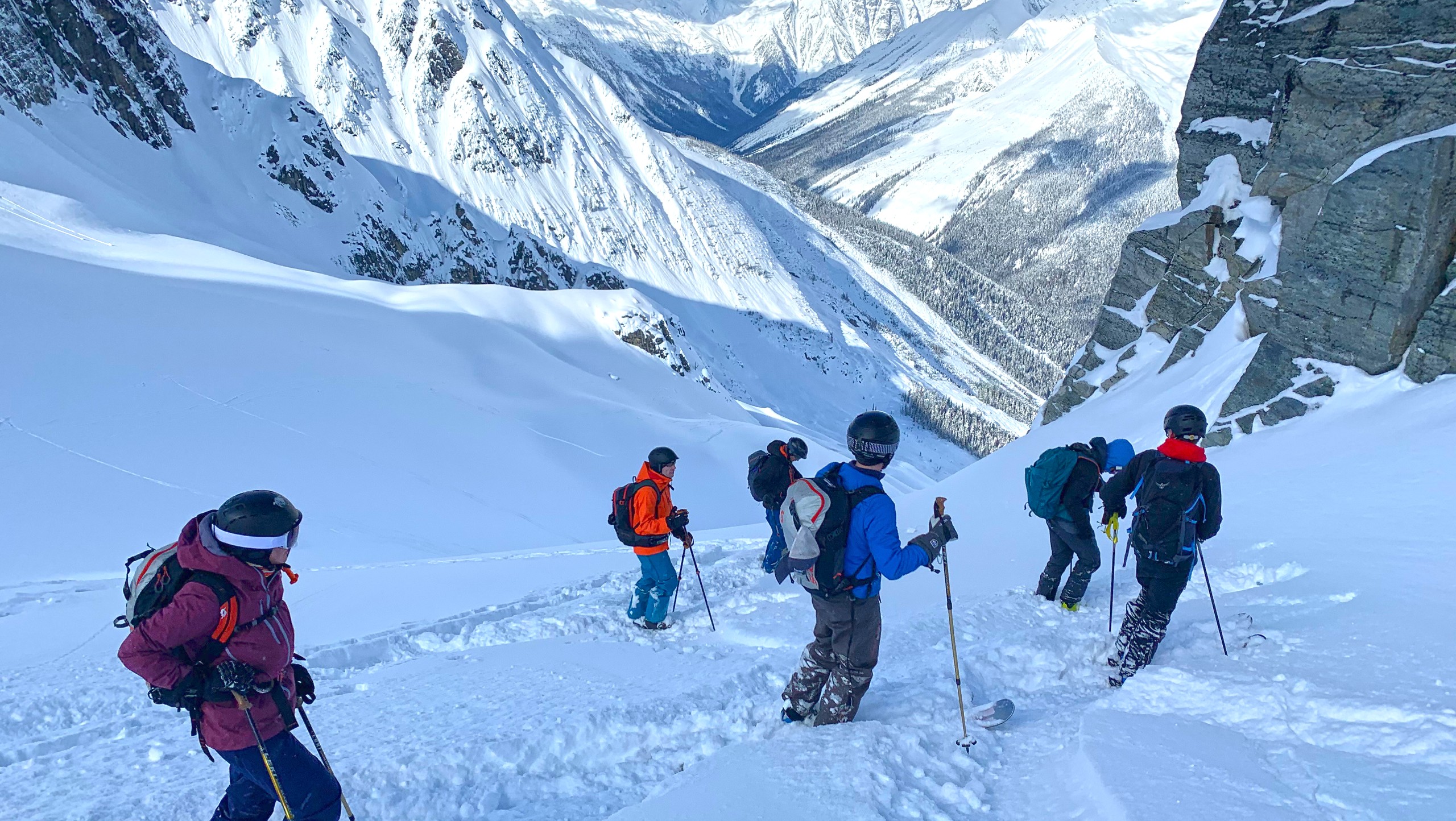 Backcountry Skiing at Rogers Pass