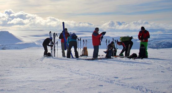 Ski Touring Volcanoes in Iceland