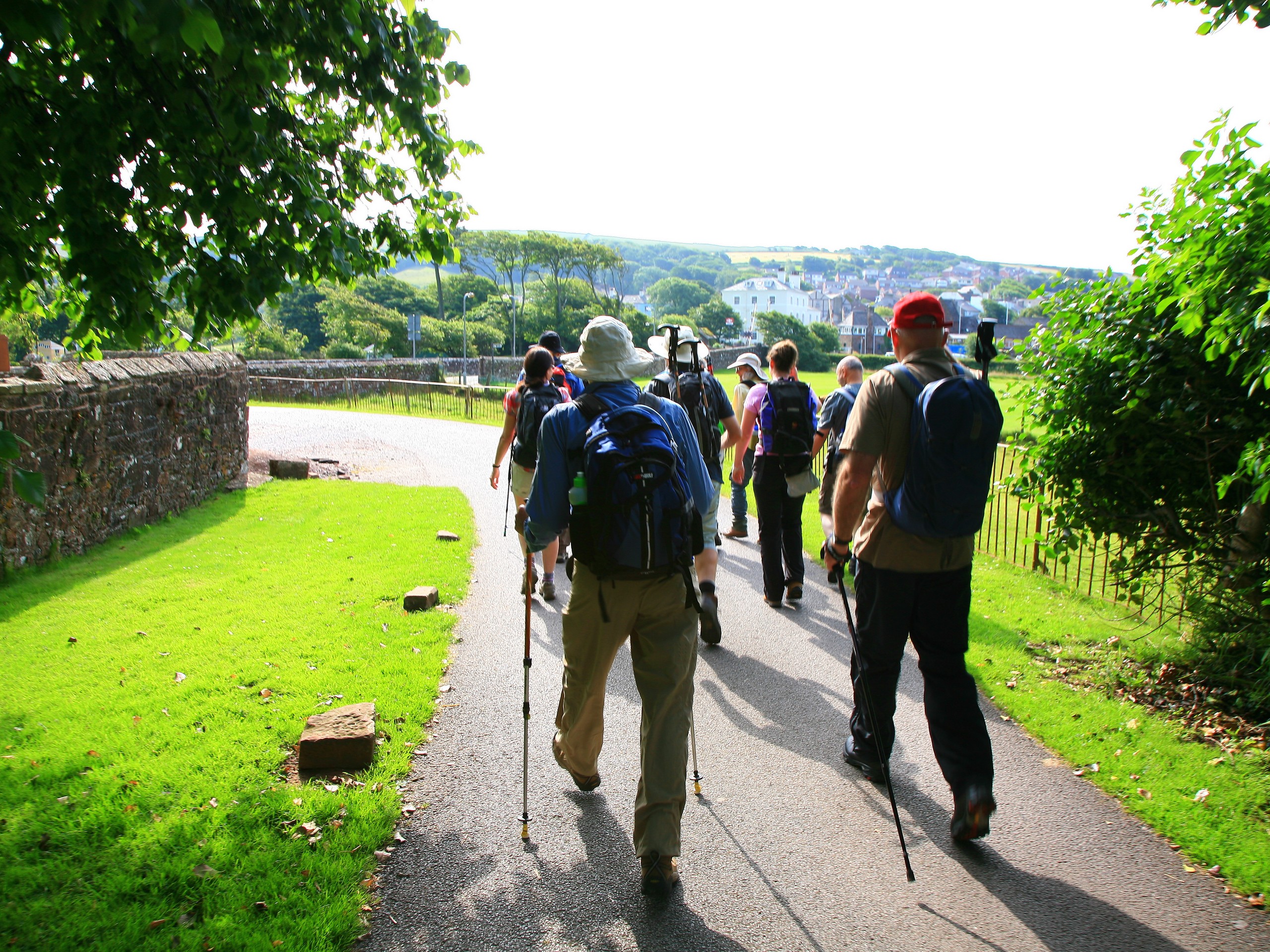 Group of walkers in Northern England (c)John Millen