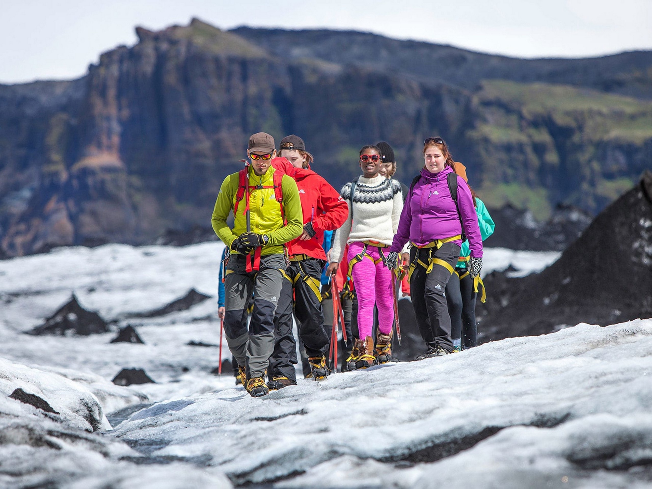 Hiking in Southern Iceland