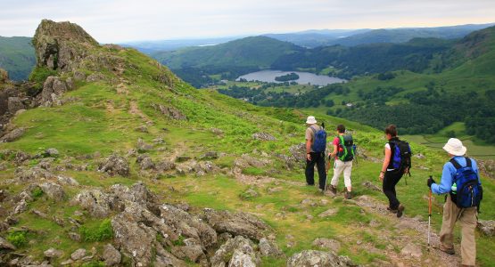 Approaching the peak of the Helm Crag in the Lake District (c)John Millen