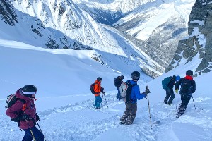 Backcountry Skiing at Rogers Pass