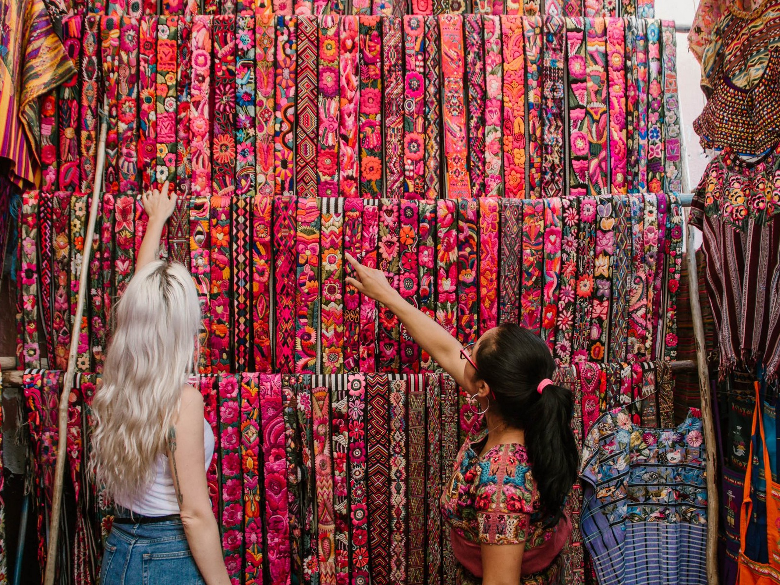 Atitlan Lake Tour - Weaving