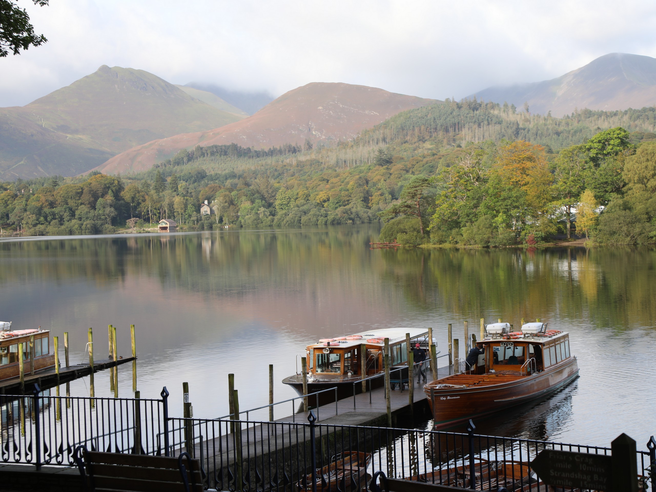 Beautiful lakeside views in the Lake District