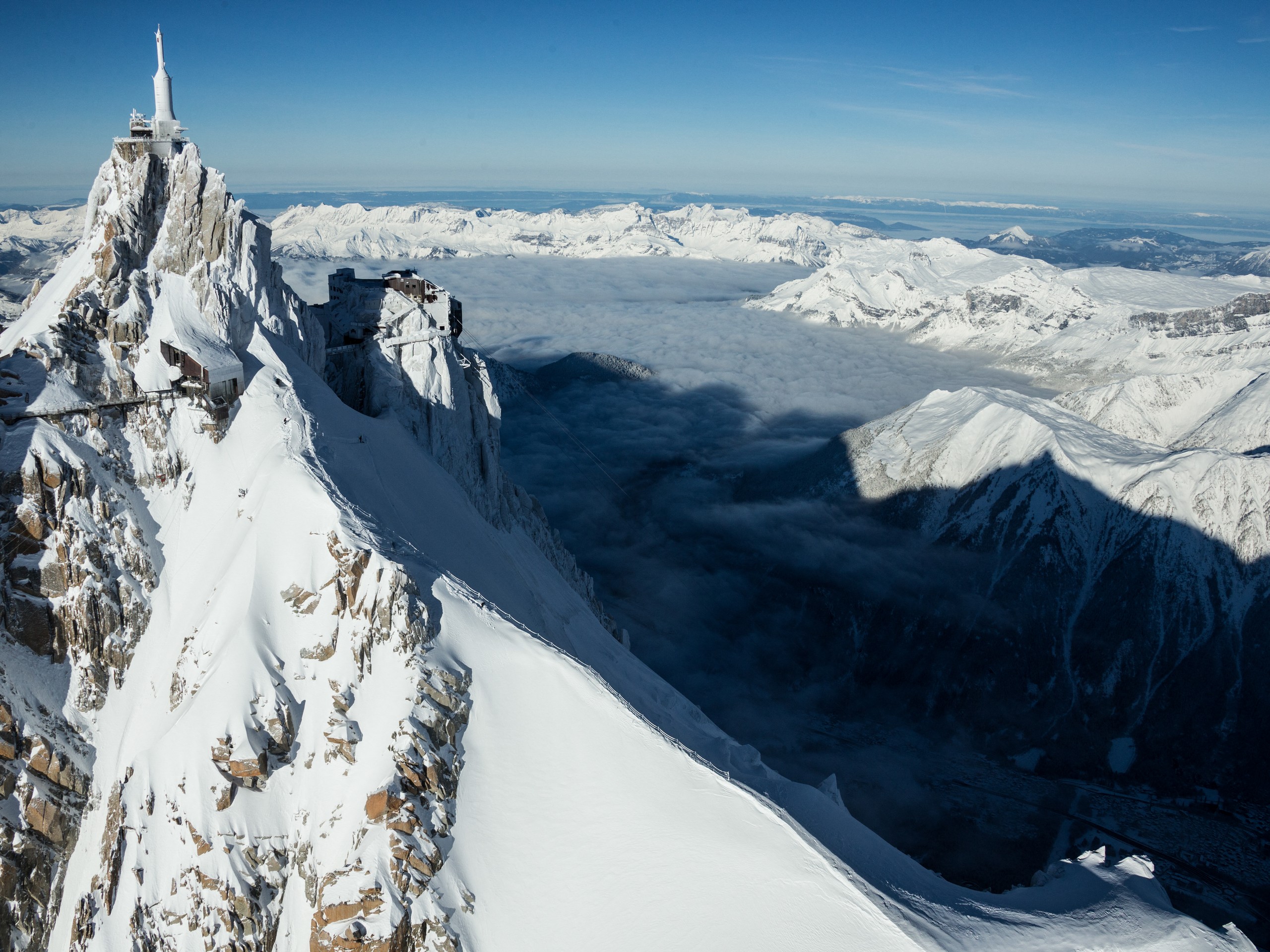 Aiguille du Midi peak