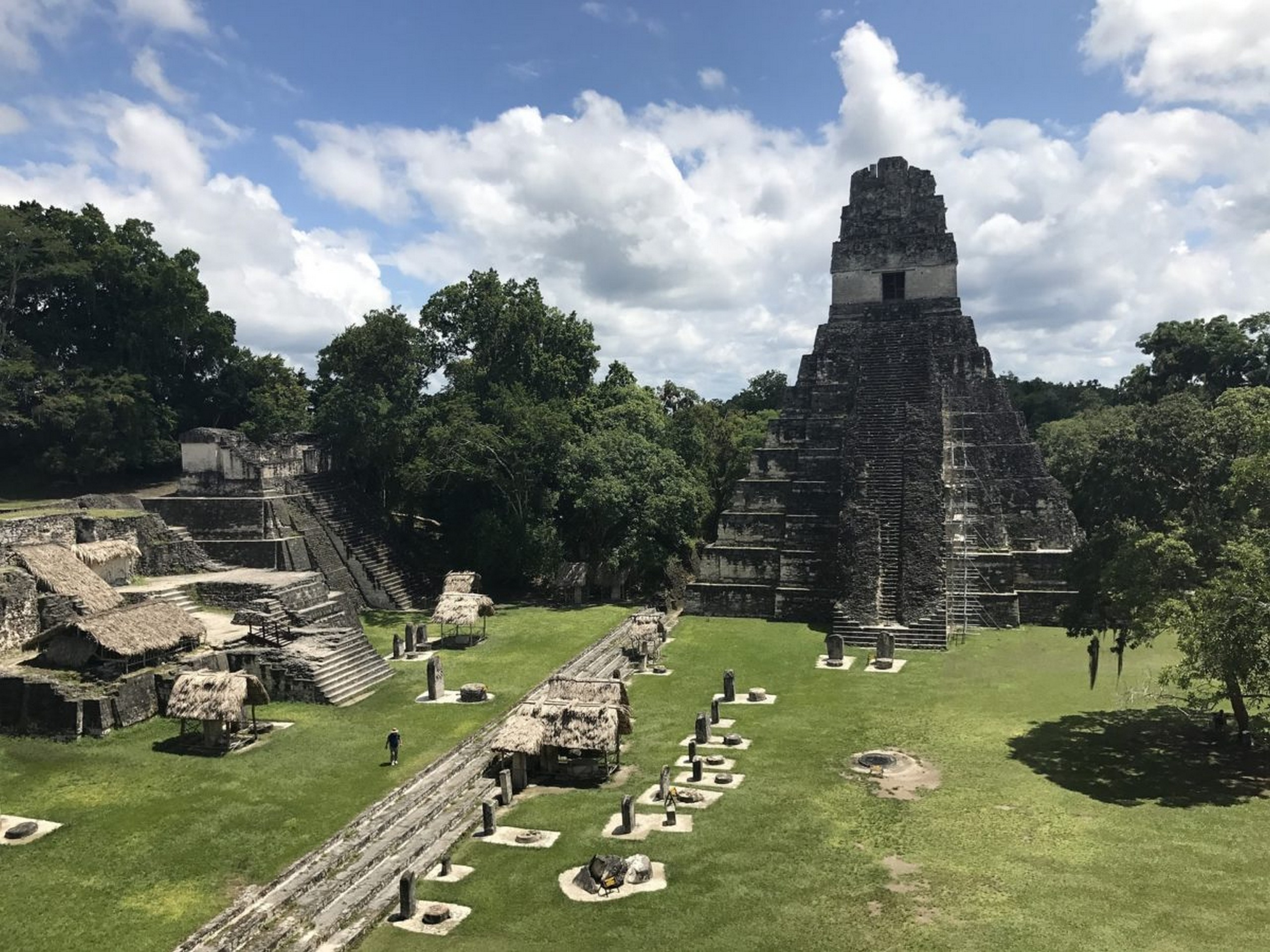 Tikal-Main-Courtyard-Ruins