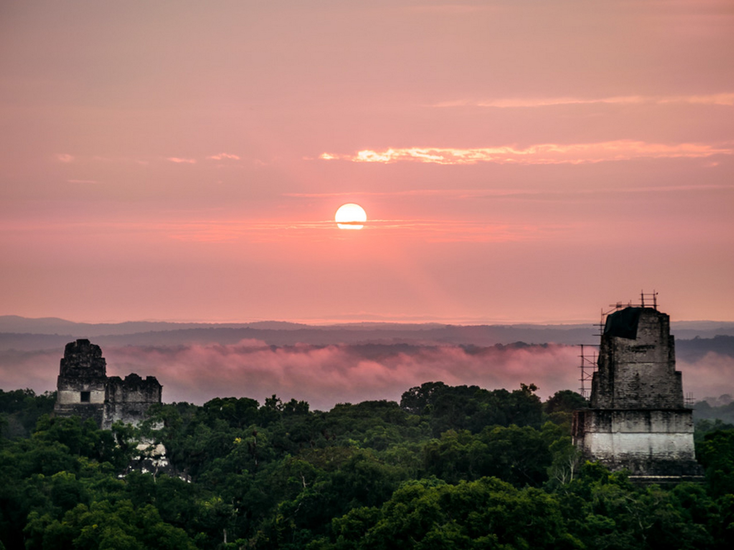 Tikal-Sunrise-Ruins