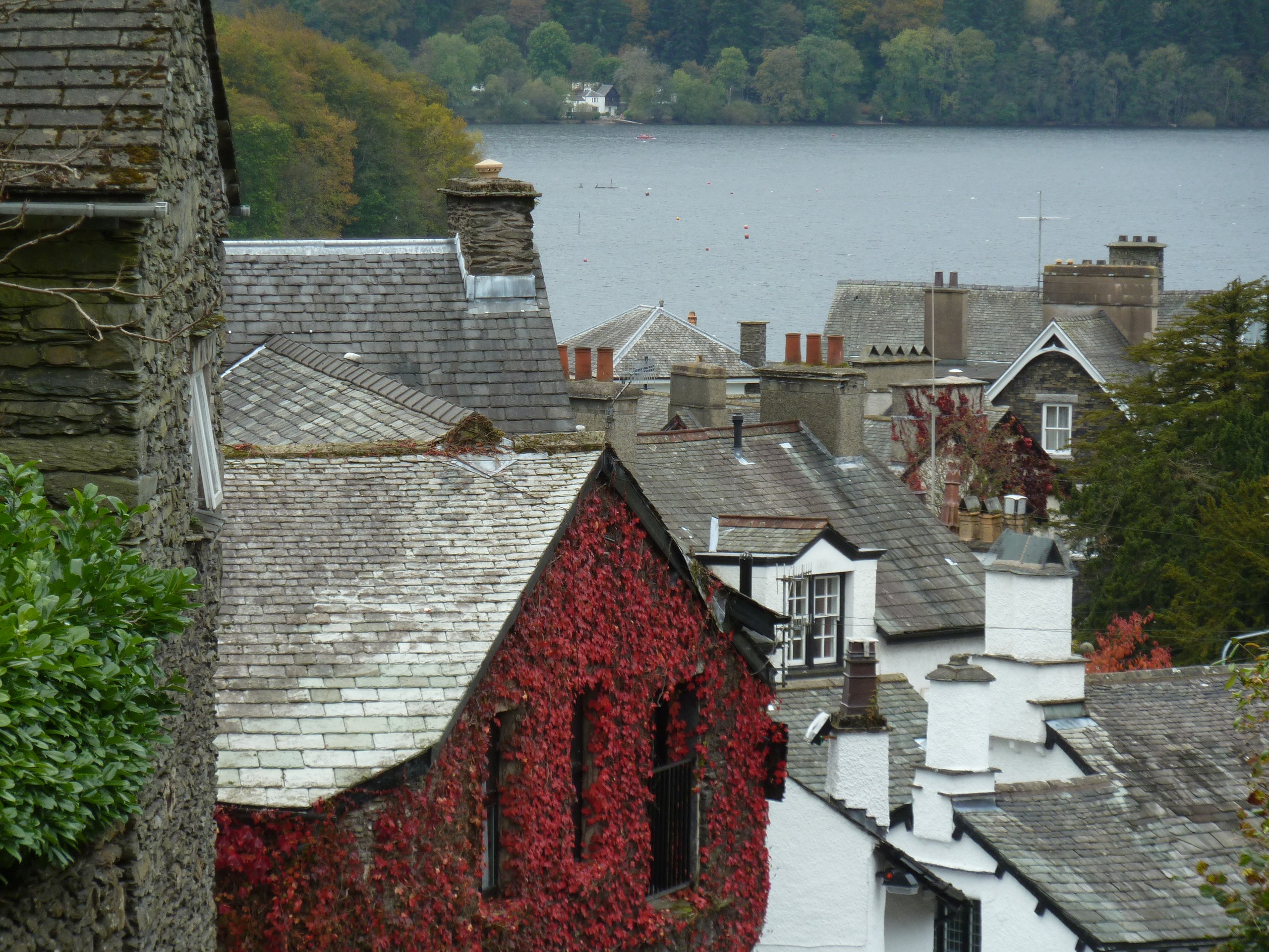 Coniston streets in the Lake District