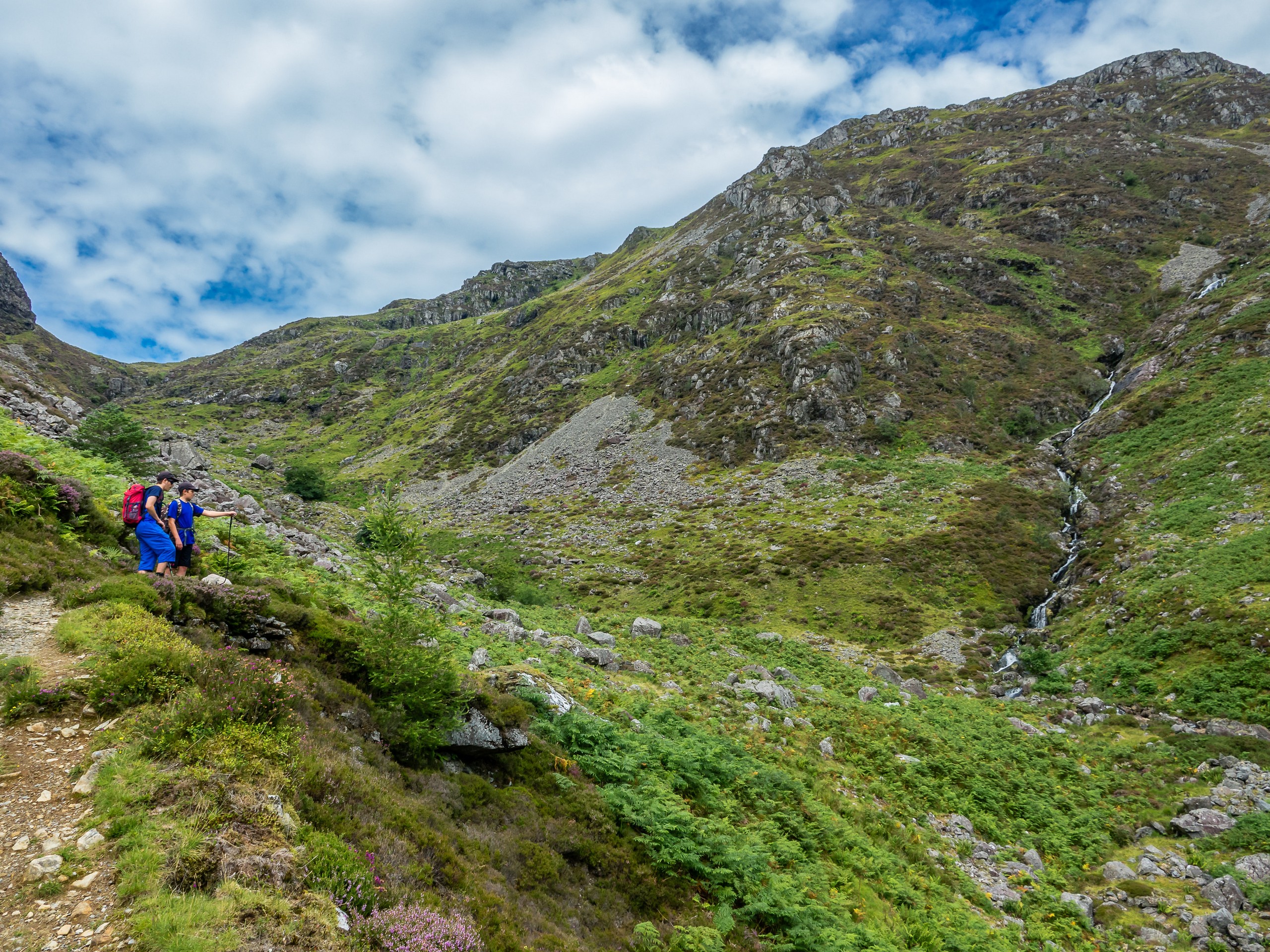 Walkers in Snowdonia