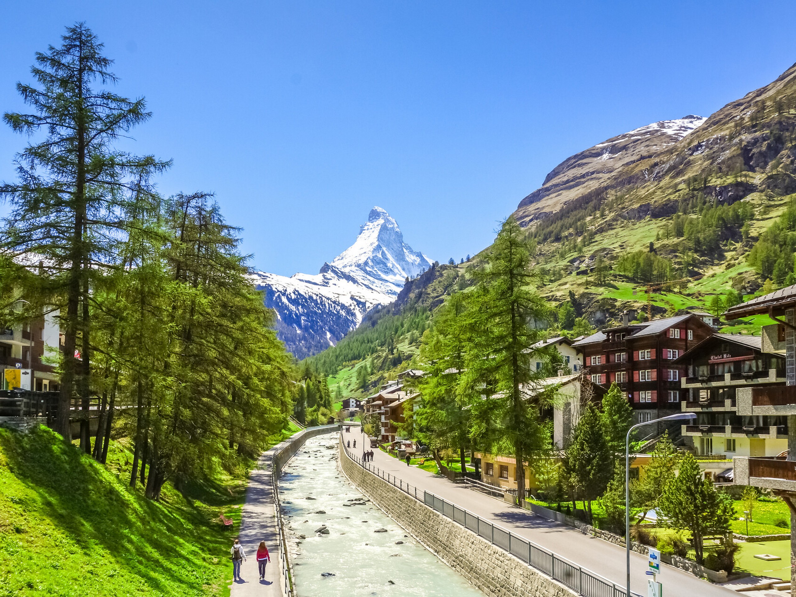 Cycling in the beautiful Alps