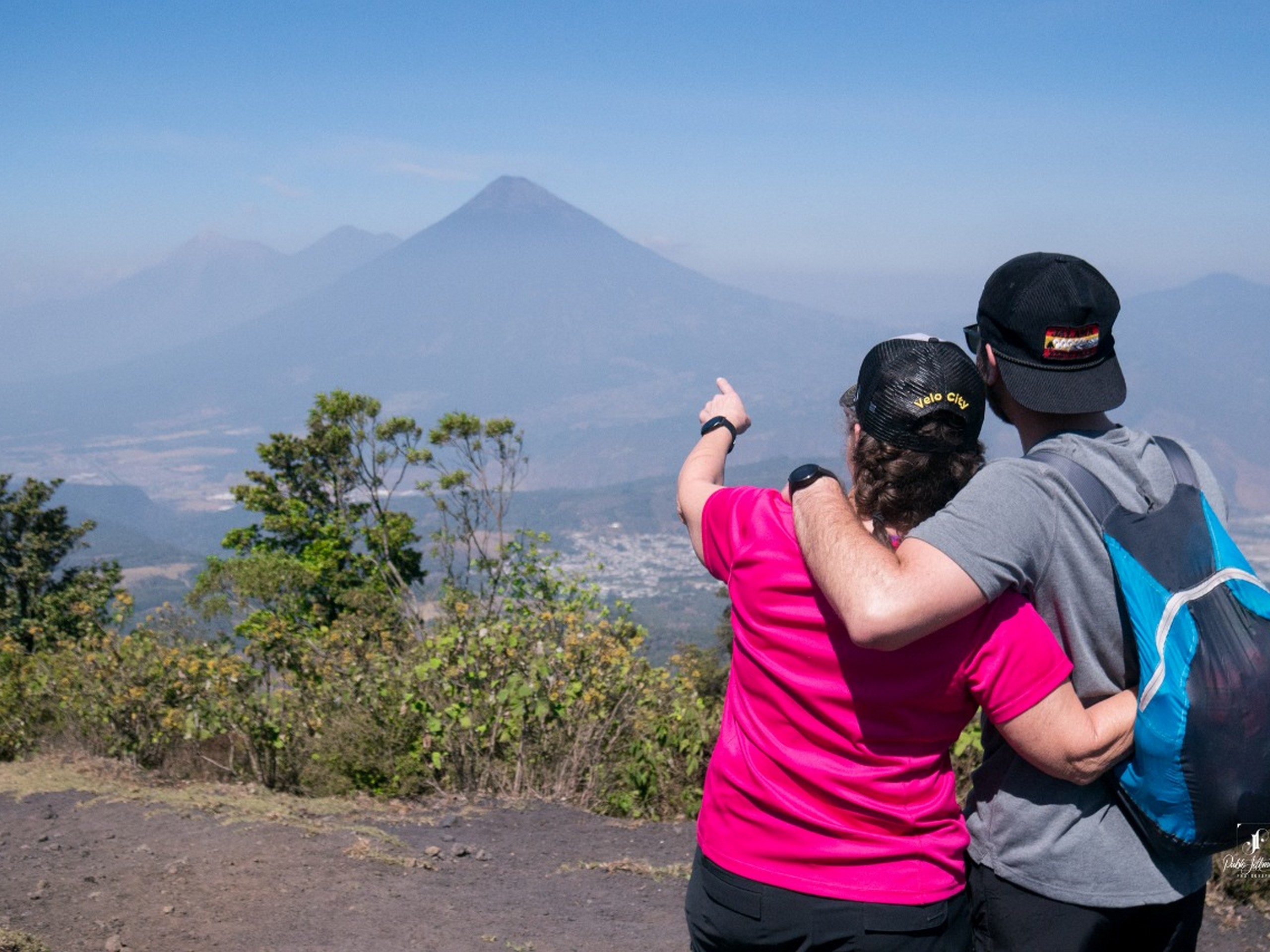 Pacaya Volcano - Mother and Son