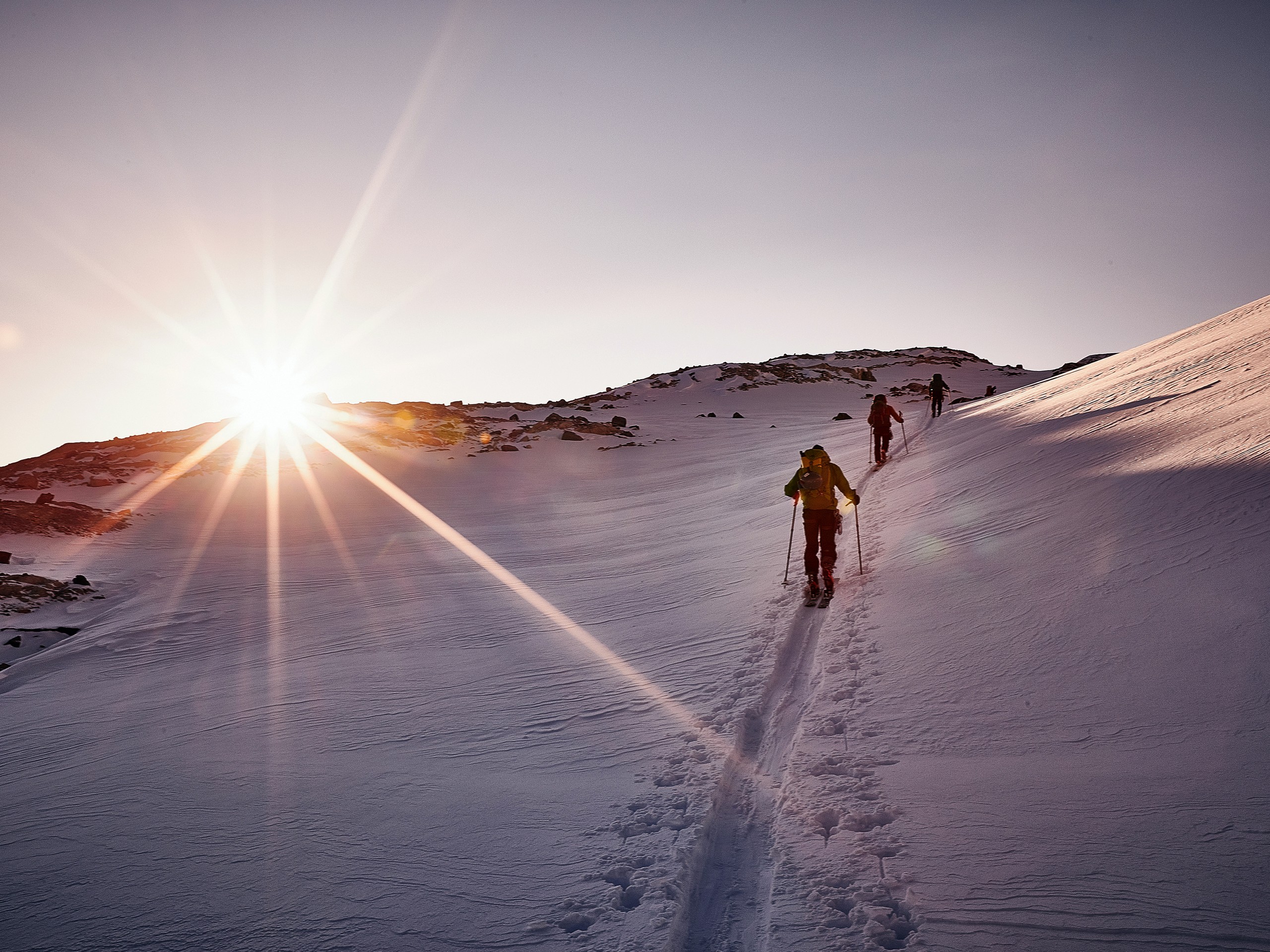 Sunset above the Wapta Icefield