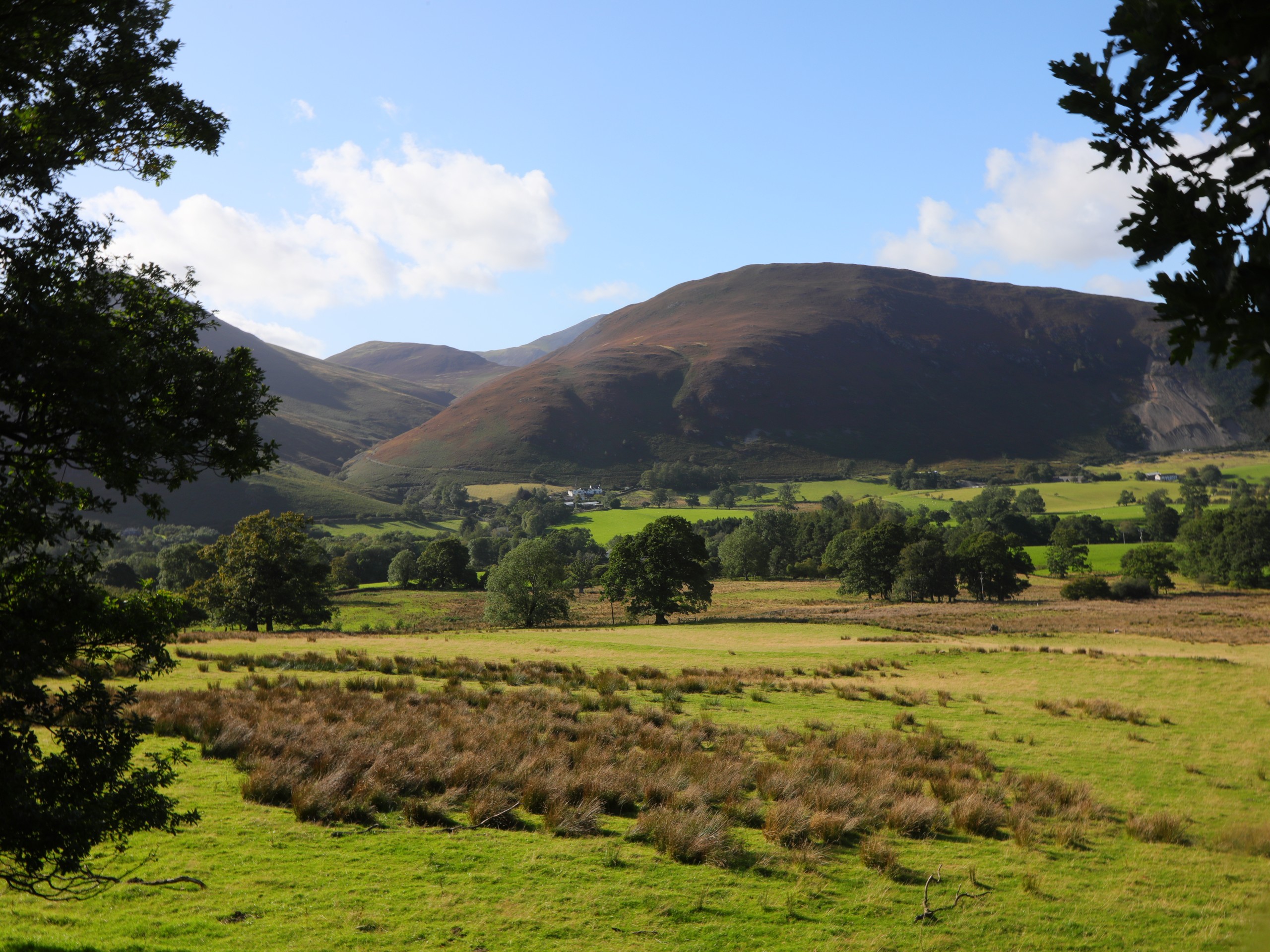 Beautiful hills in Cumbria