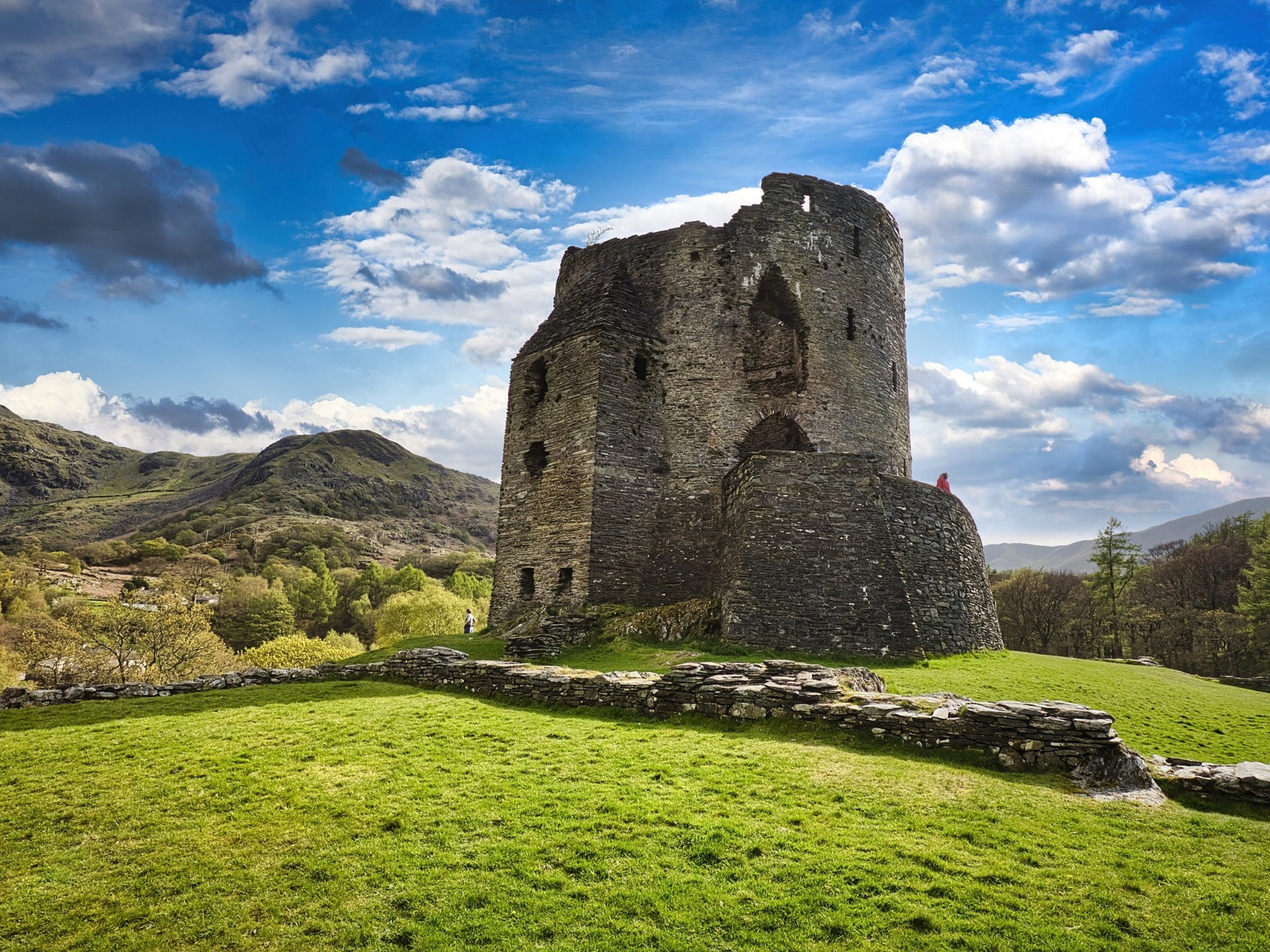 Dolbadarn Castle in Wales