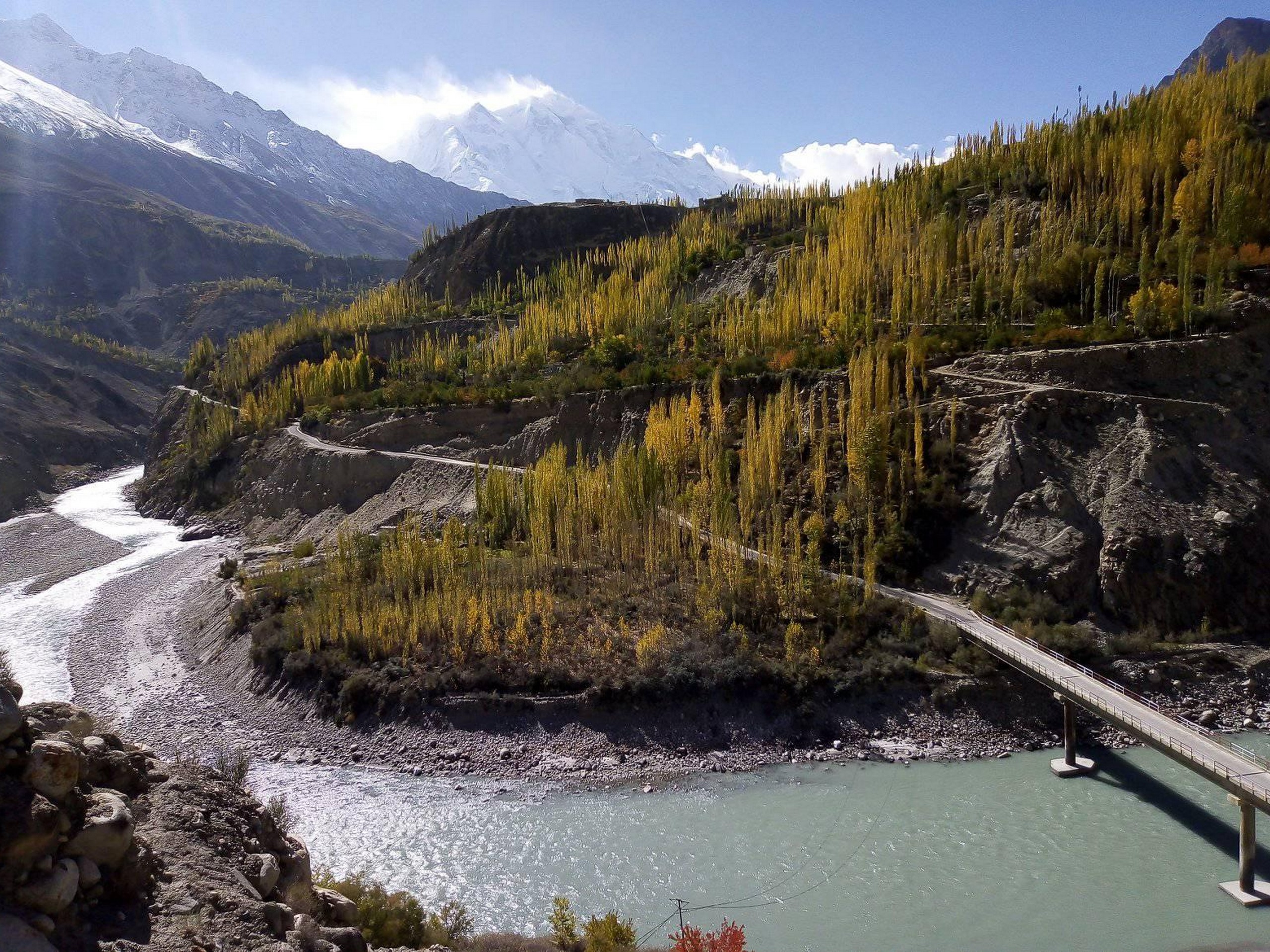 Karakoram Highway in Pakistan