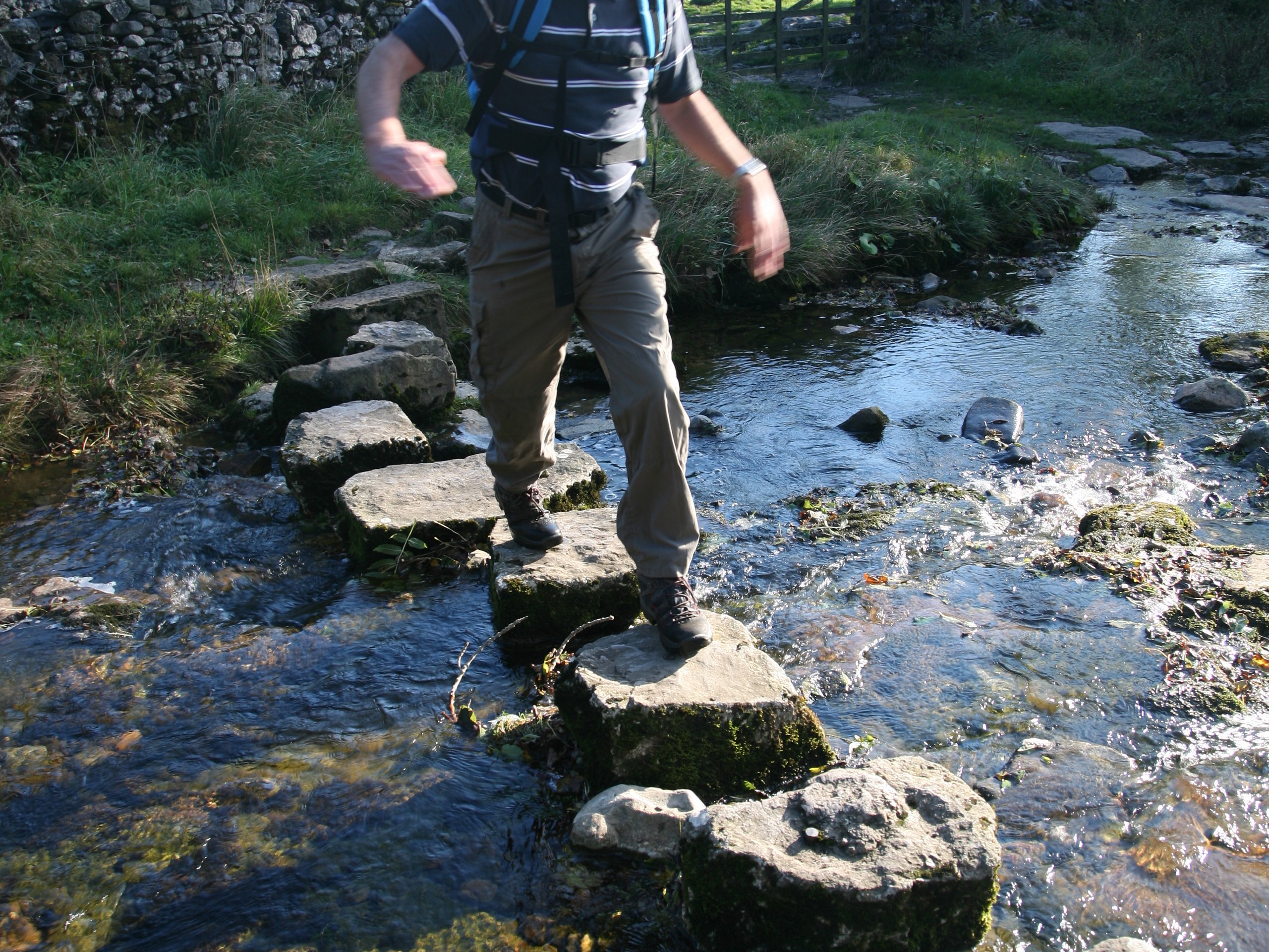Stepping Stones at Cray (c)John Millen