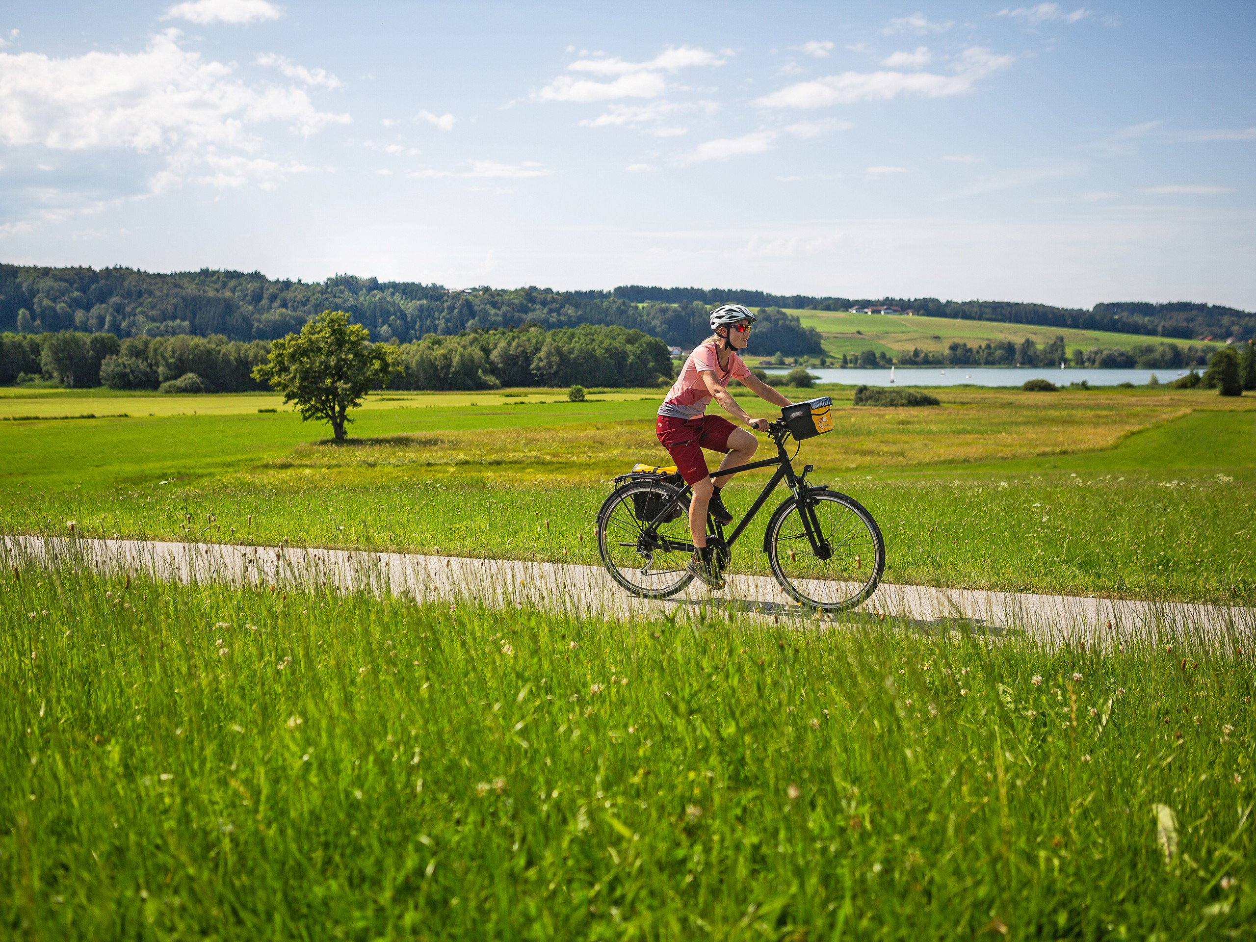 Biking in Chiemgau region on a self-guided tour