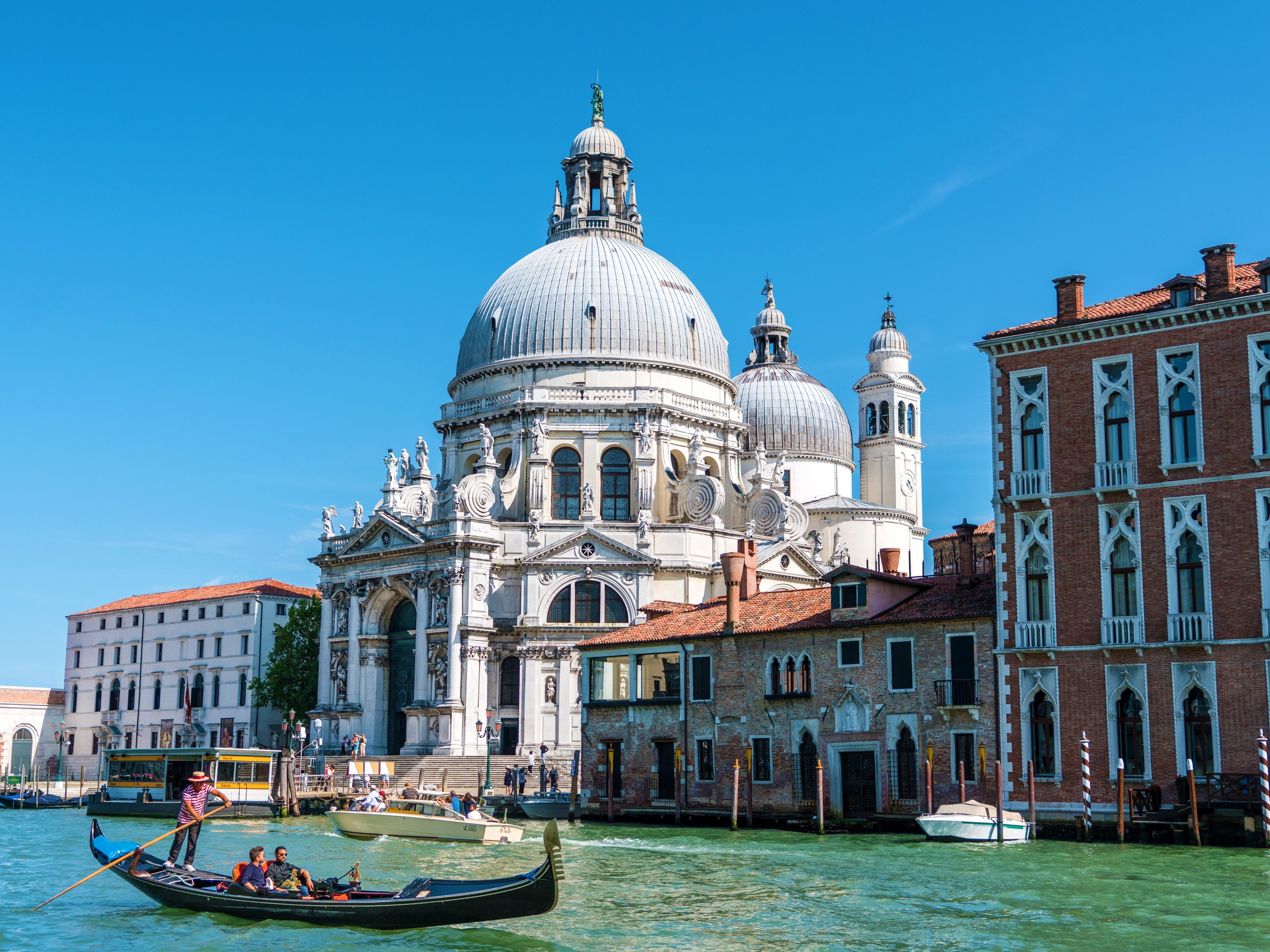 Beautiful Venetian architecture in Italy