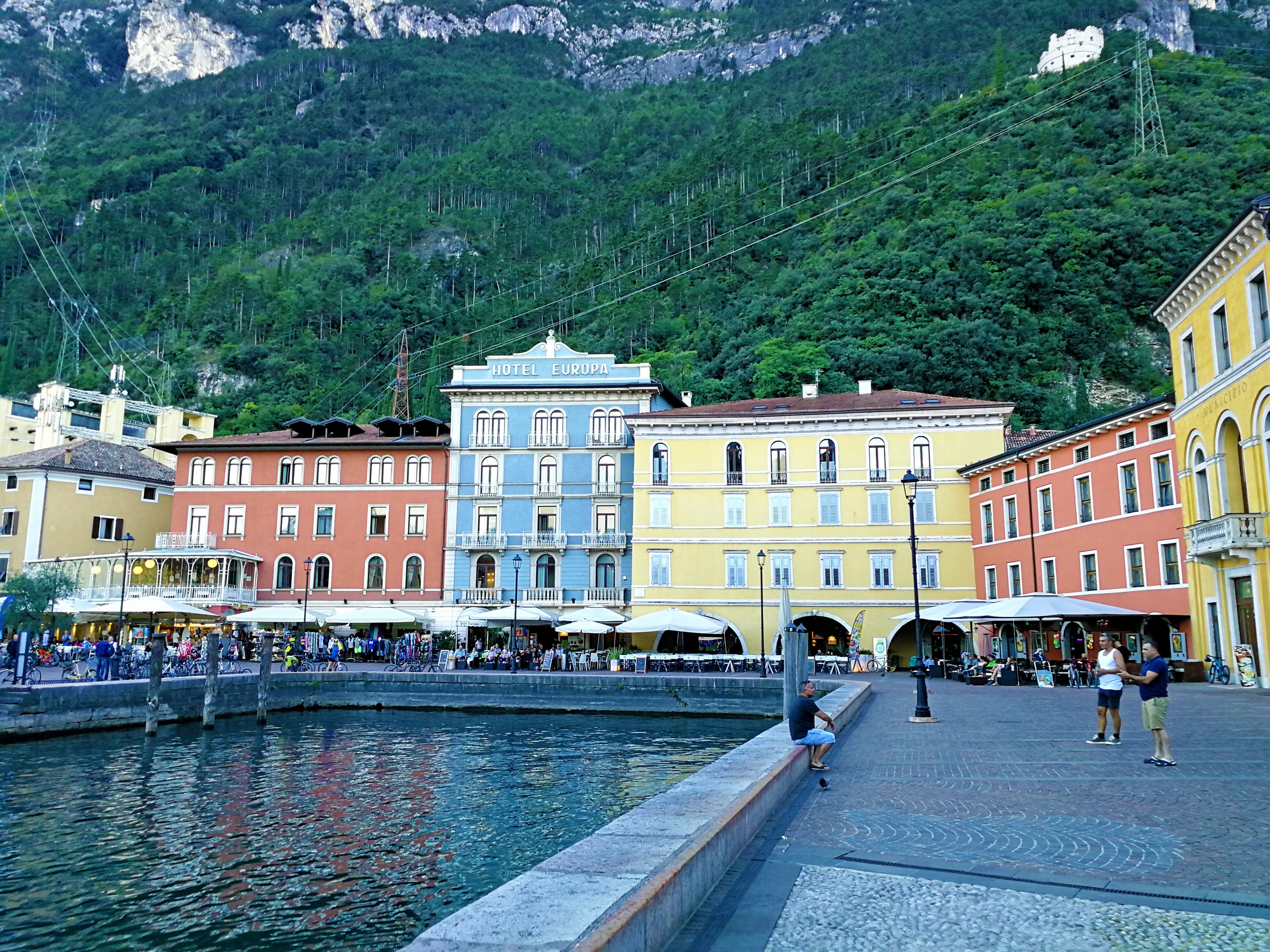 Exploring the small odltown in Tirol