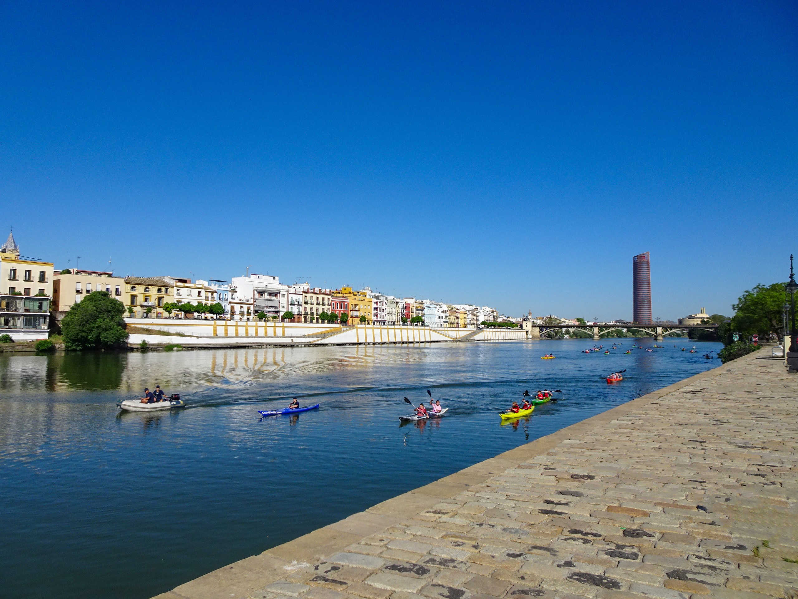 Guadalquivir in Sevilla, Andalusia
