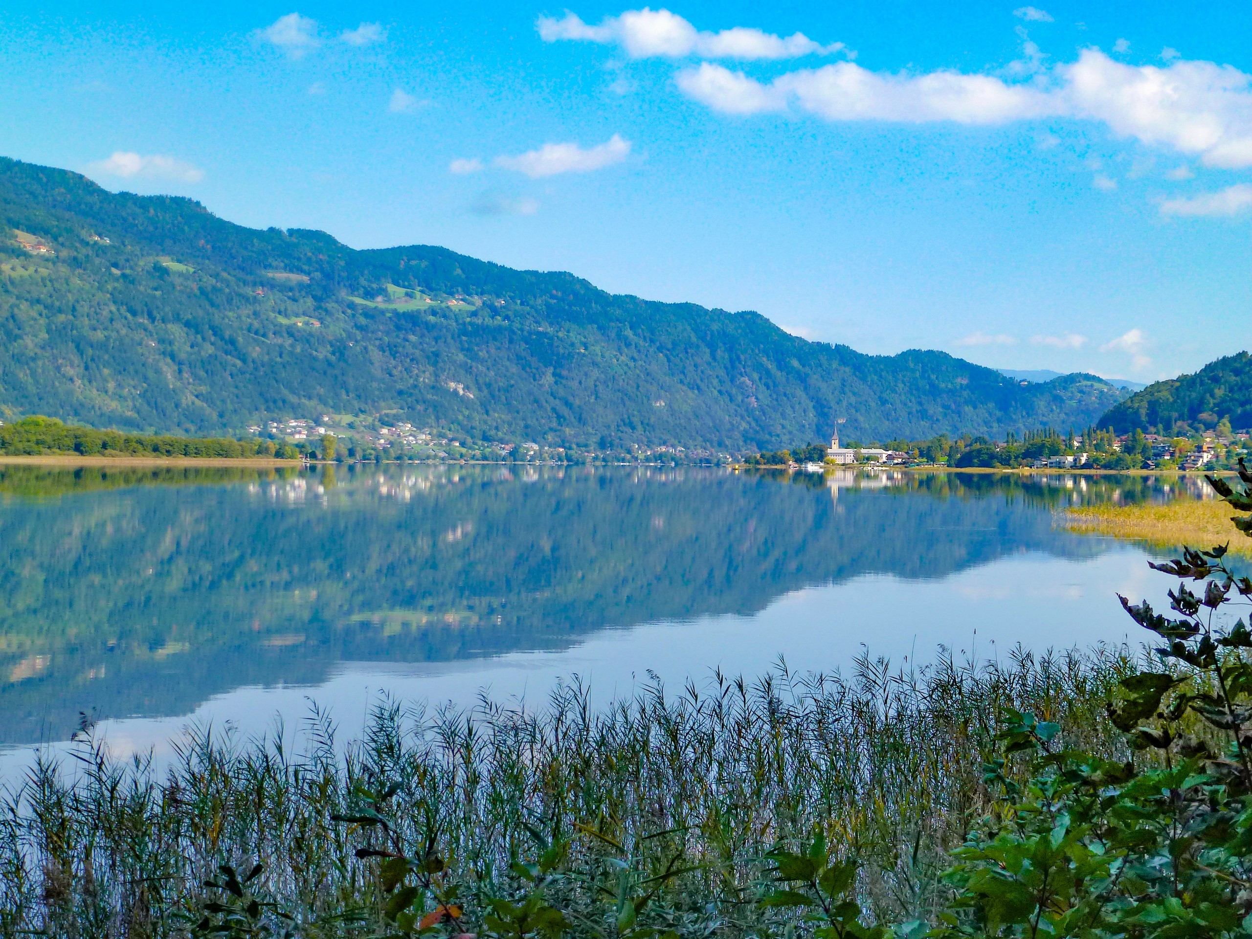 One of the lakes seen on carintian Lakes boking route