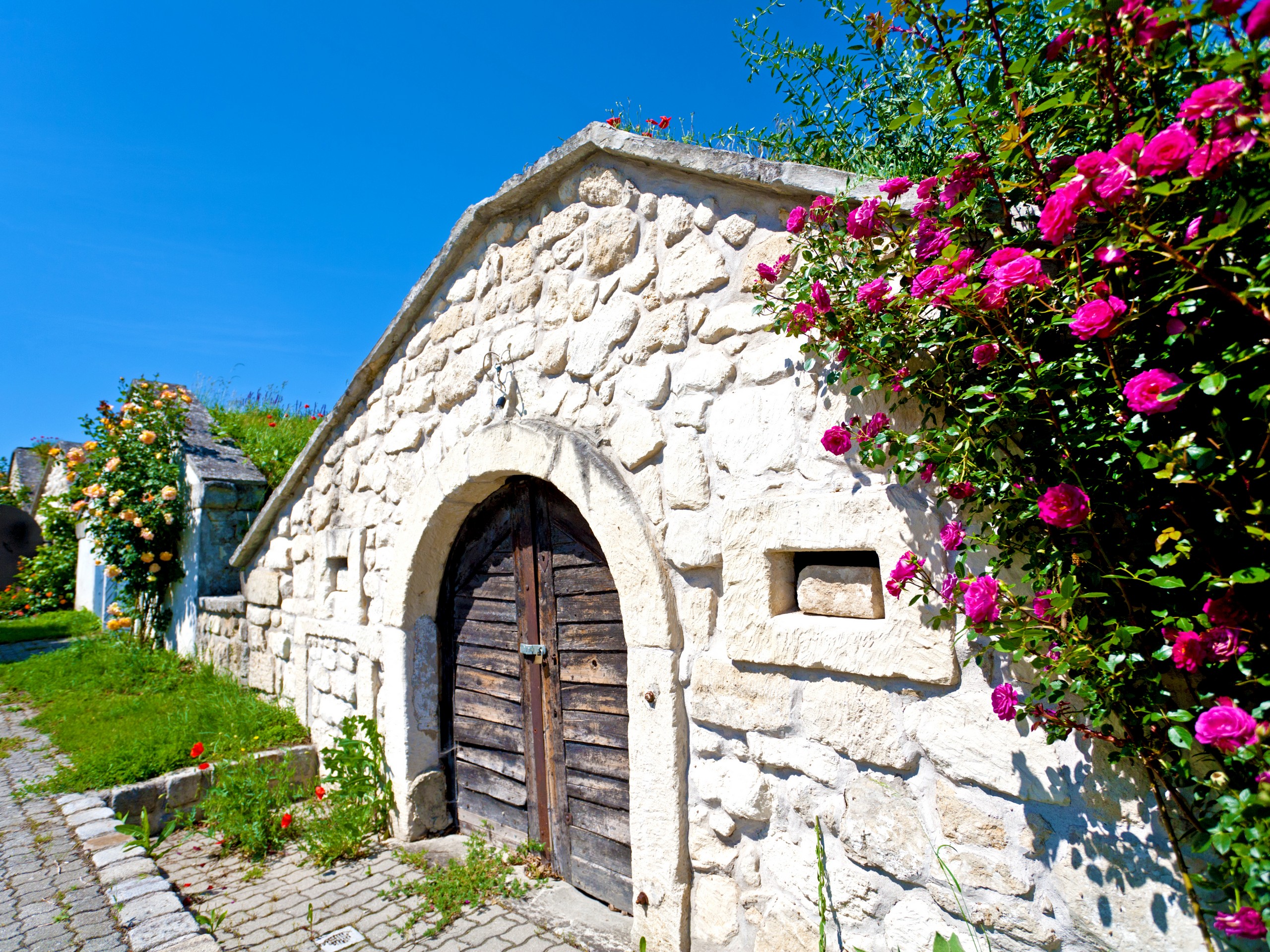 Stone buildings in Germany