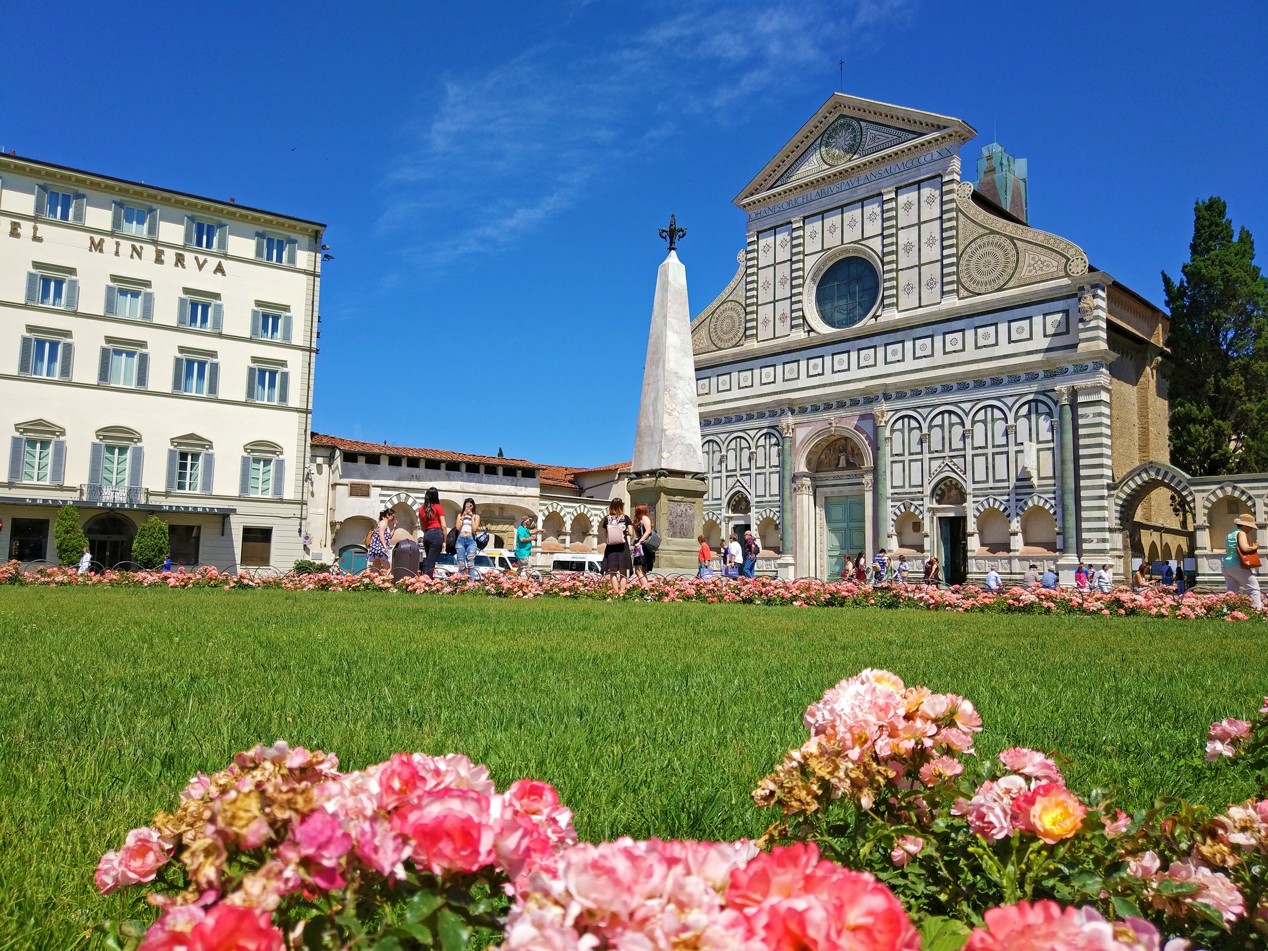 Piazza di Santa Maria Novelle in Italy