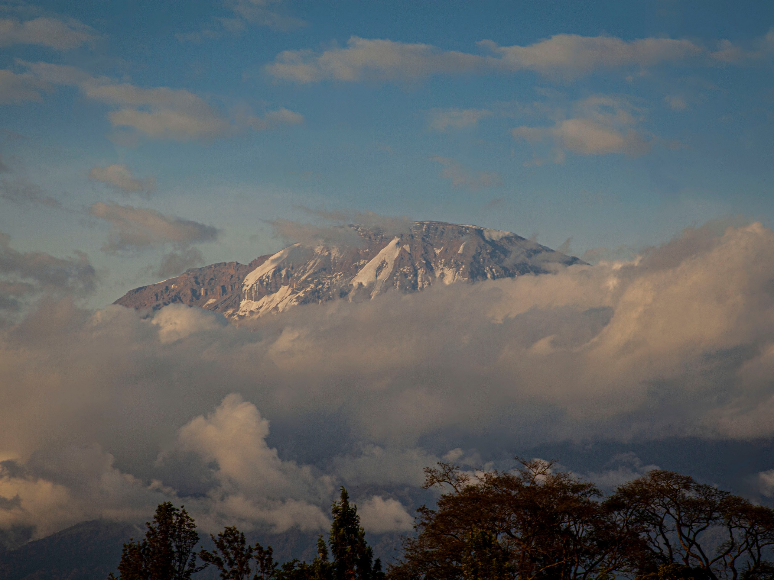 Beautiful views from Mount Kilimanjaro biking tour in Tanzania