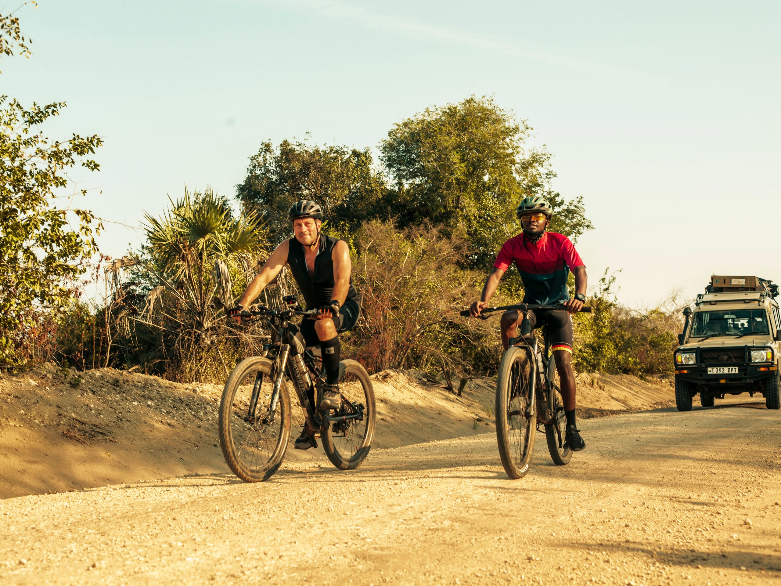 Mountain Biking from Kilimanjaro towards Indian Ocean with a guided group 10