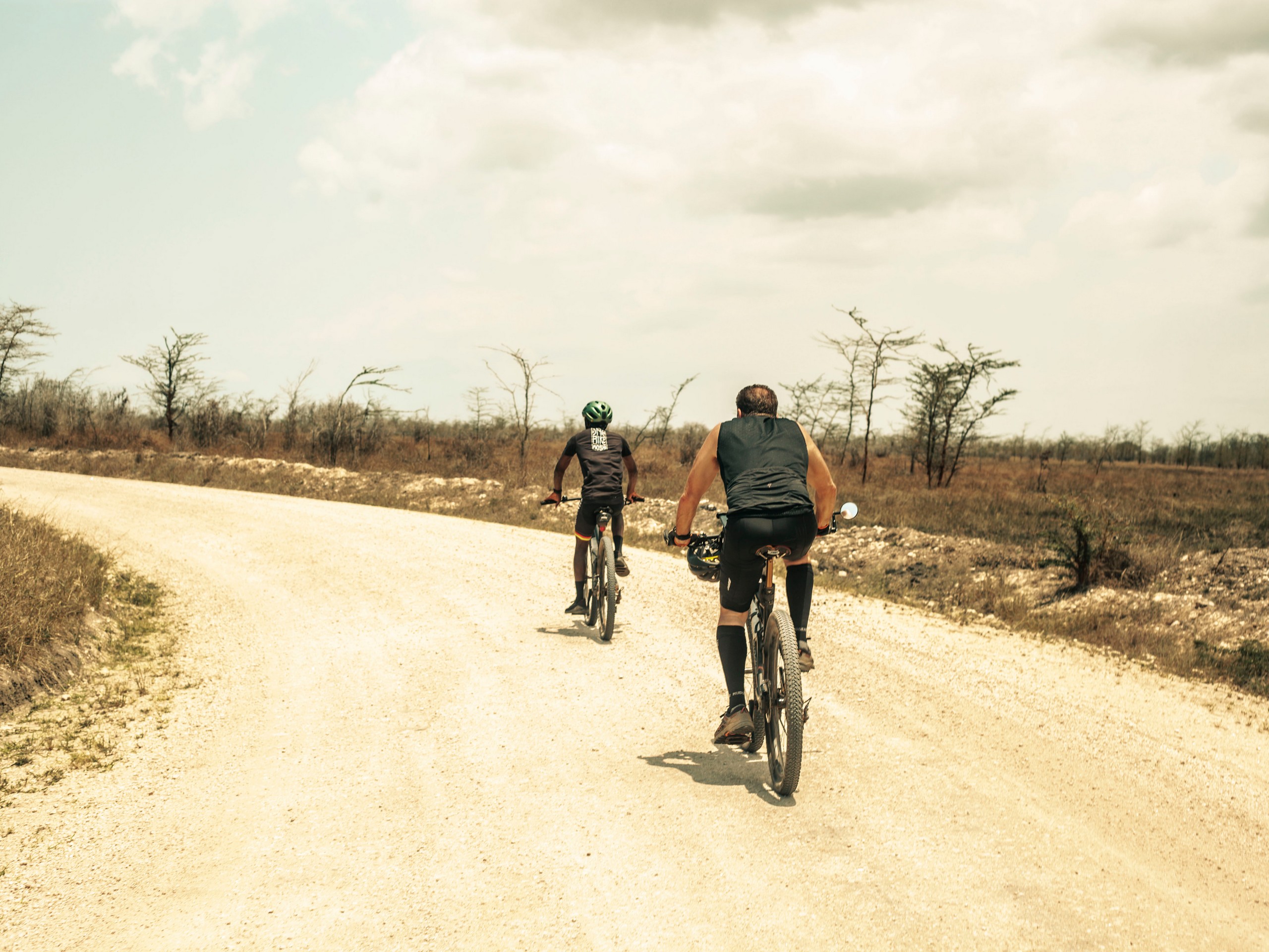 Mountain Biking from Kilimanjaro towards Indian Ocean with a guided group 11