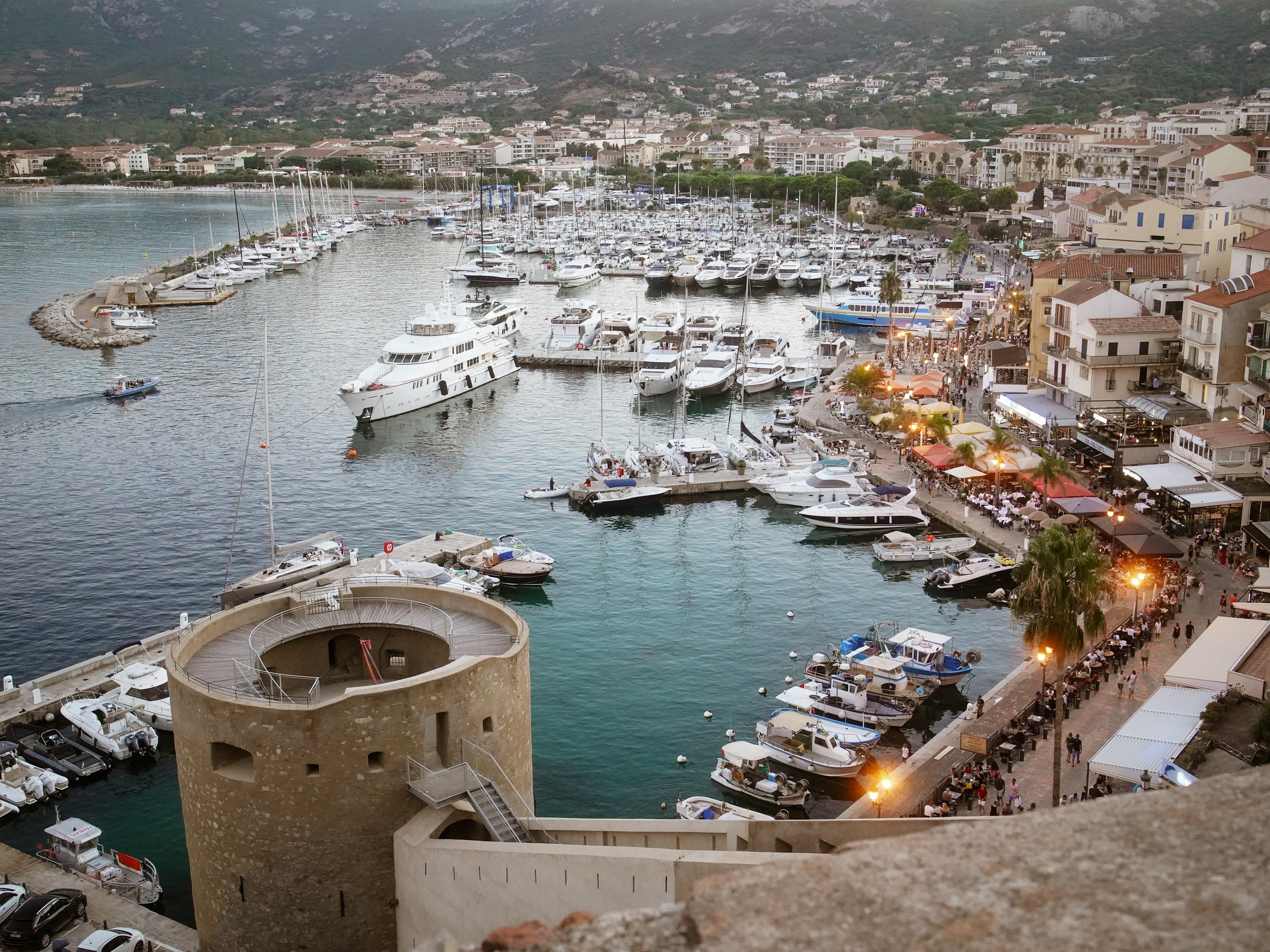 Calvi Marina in Corsica