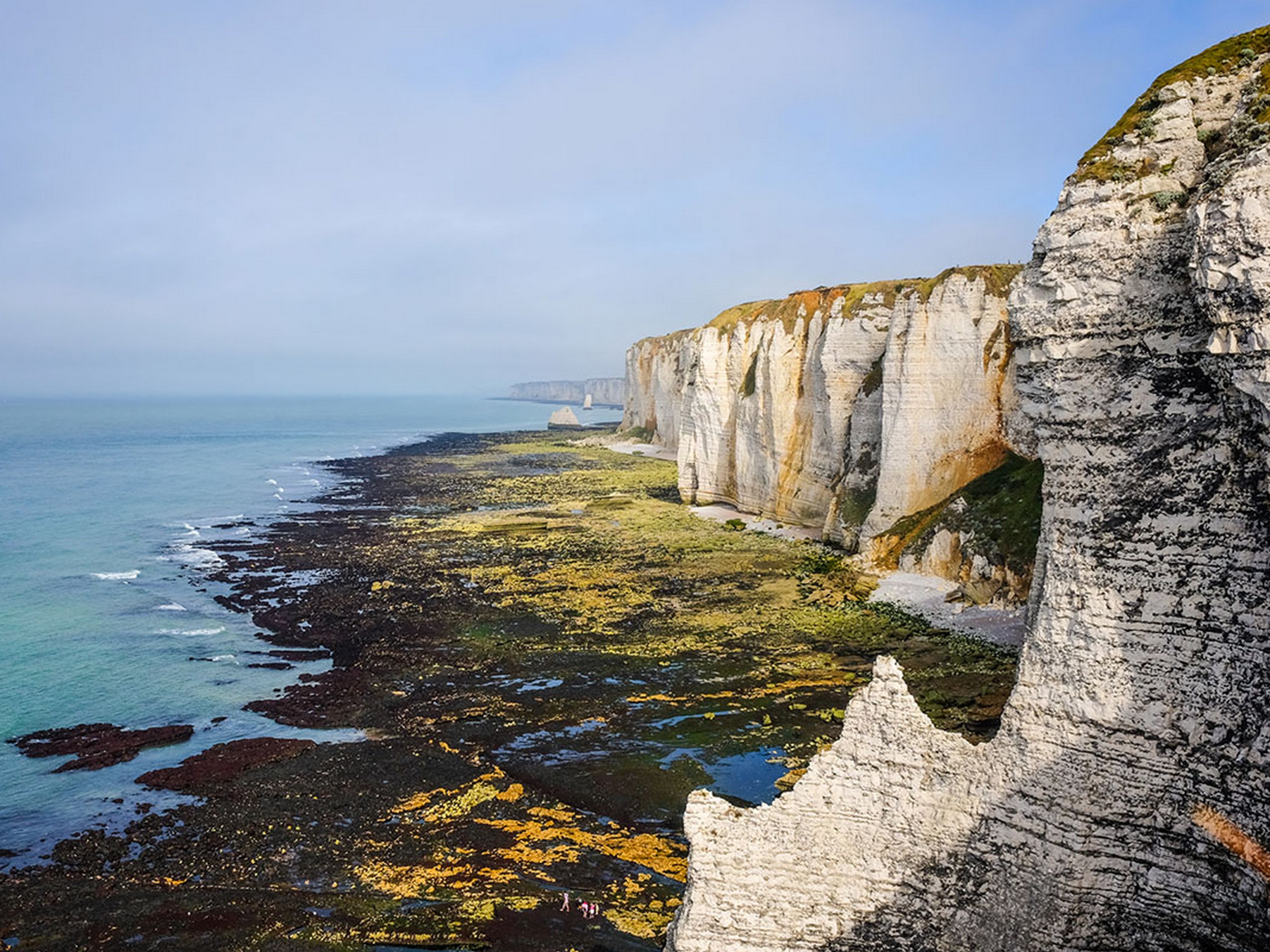 Cliffs along the French Coast