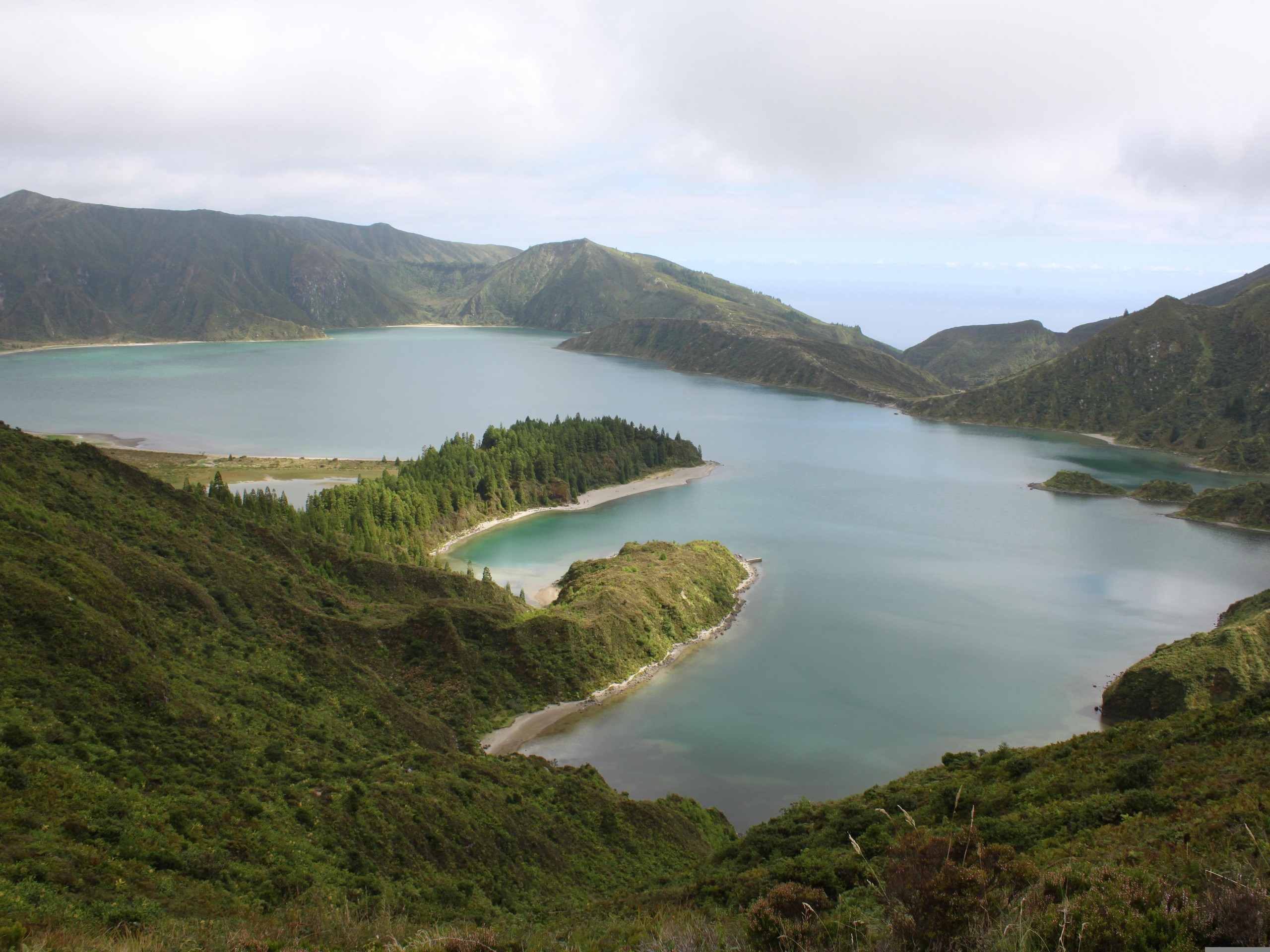 Sao Miguel island, Lake of Fire, Azores