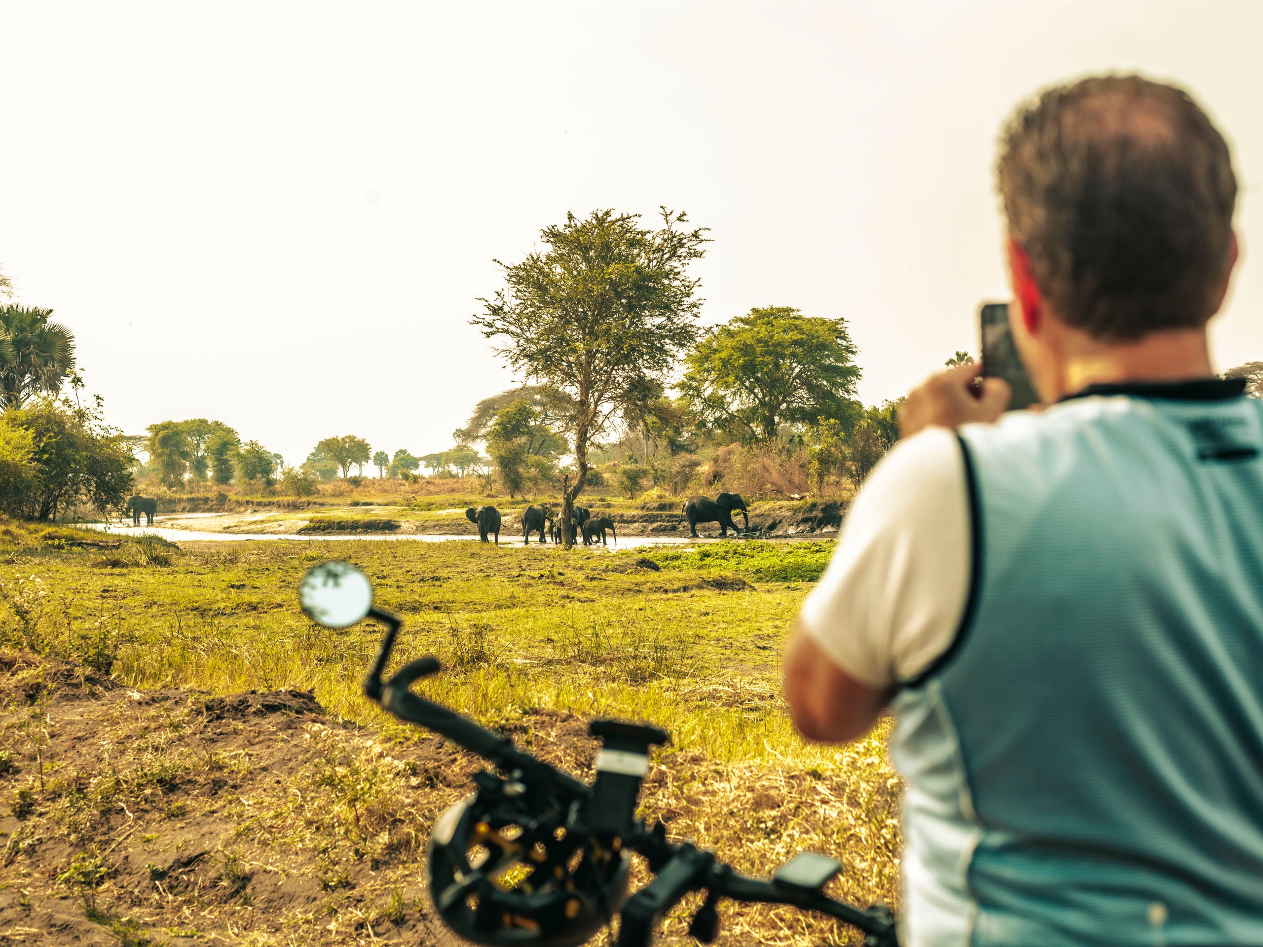 Mountain Biking from Kilimanjaro towards Indian Ocean with a guided group 09