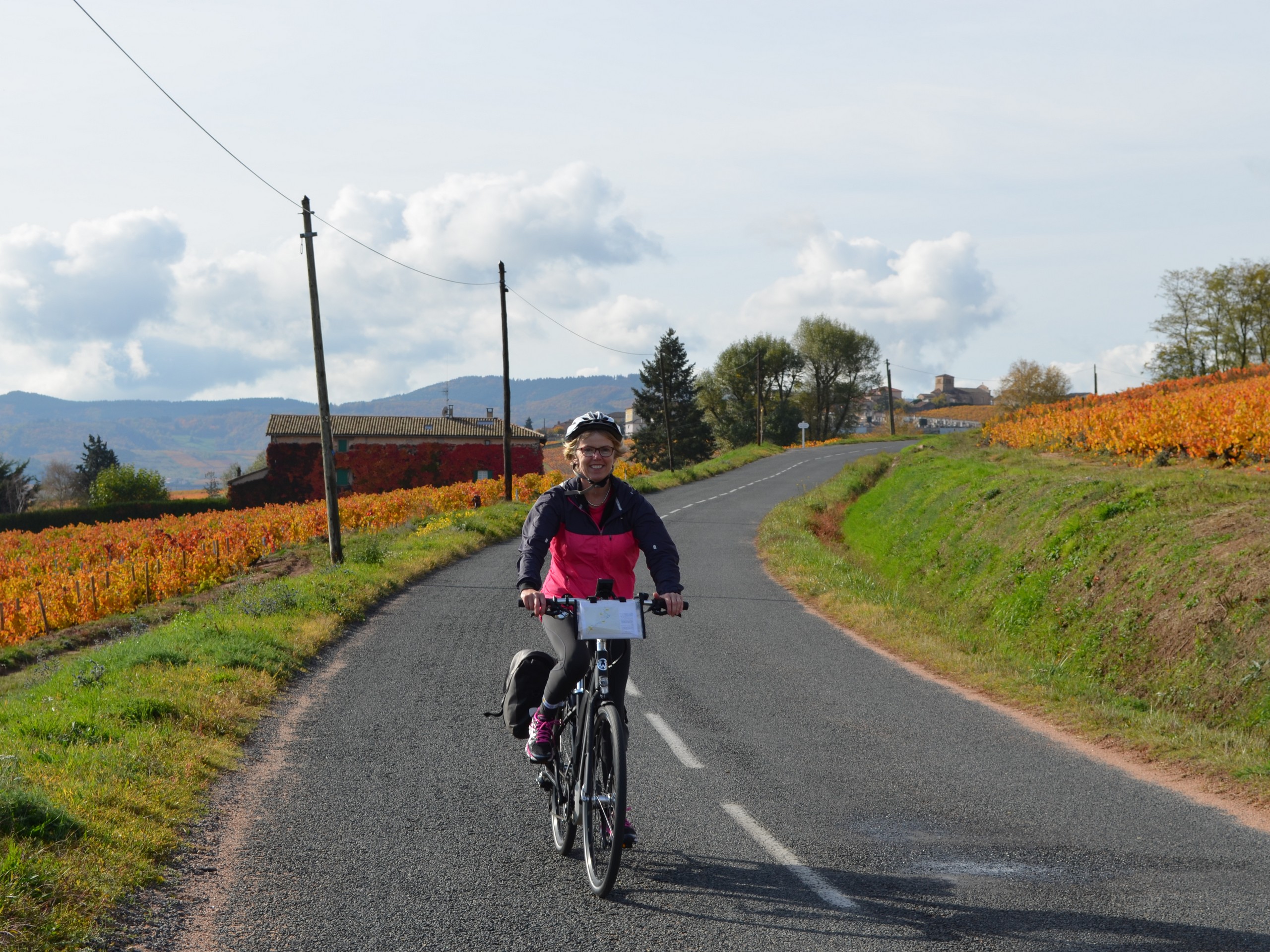 Self-guided Beaujolais Bike Tour in France 44