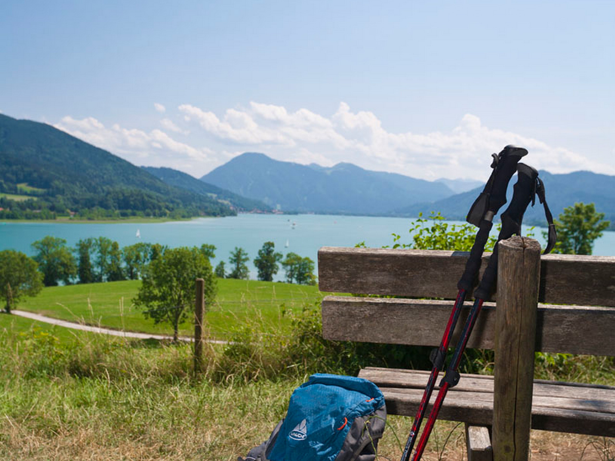 Bavarian Alps and Lakes Self-guided Hiking Tour Bayerische Alpen_Tegernsee_Ausblick_1