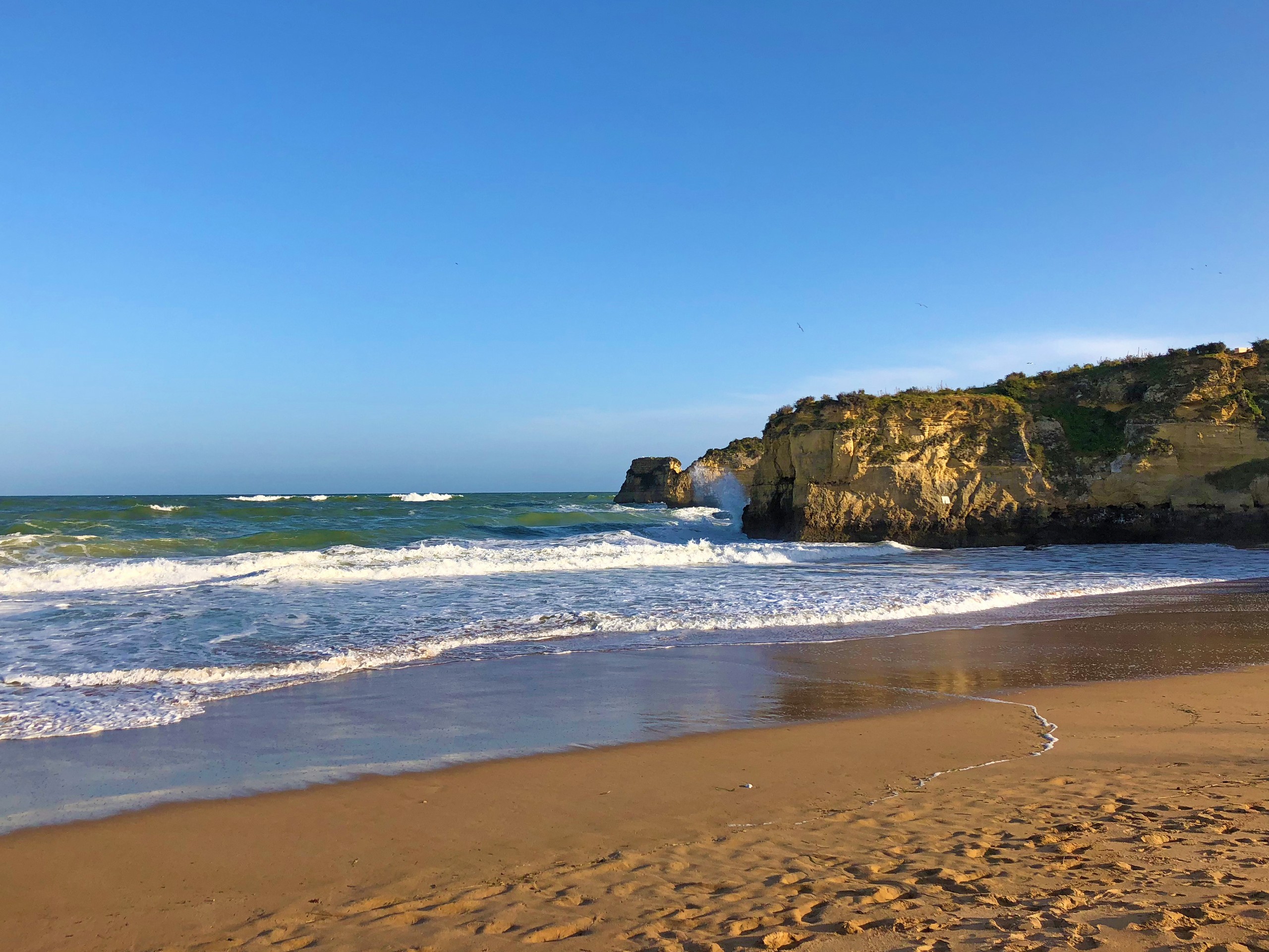 Coastal views seen while on a self-guided Algarve walk