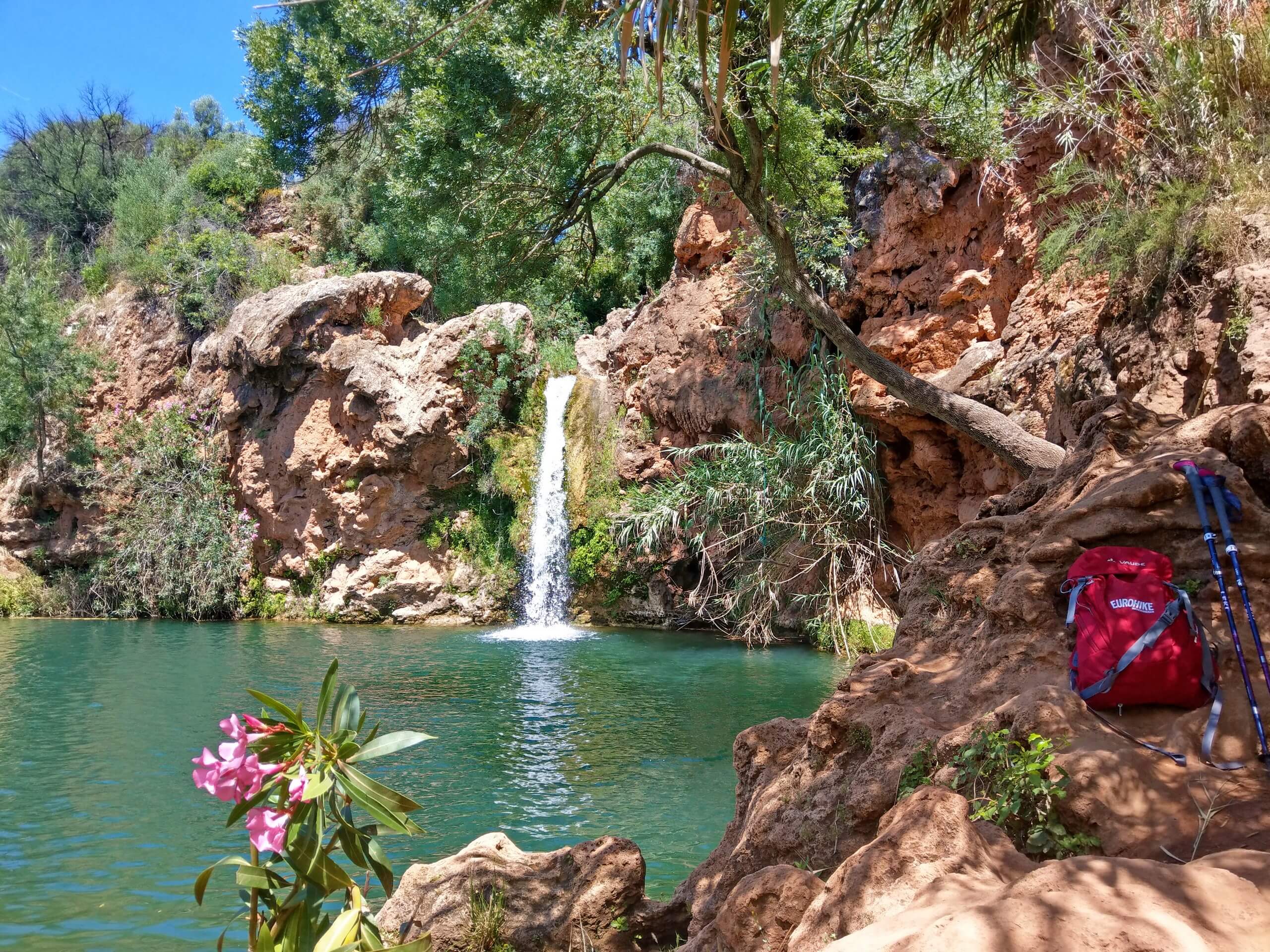 Waterfall in Algarve