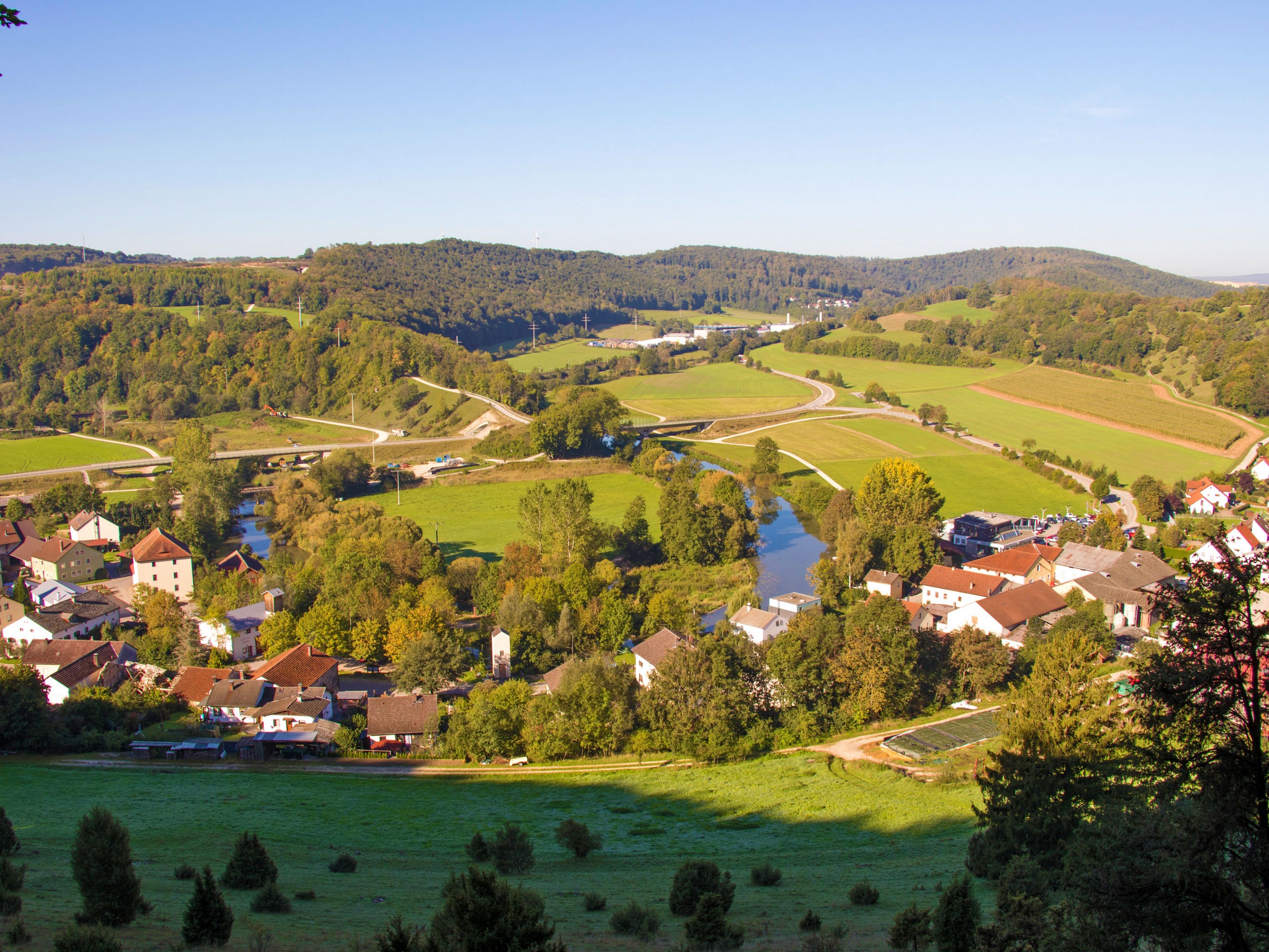 Altmühltal Panorama Trail Tour - Beautiful views in Bavaria, seen while walking on a self-guided tour