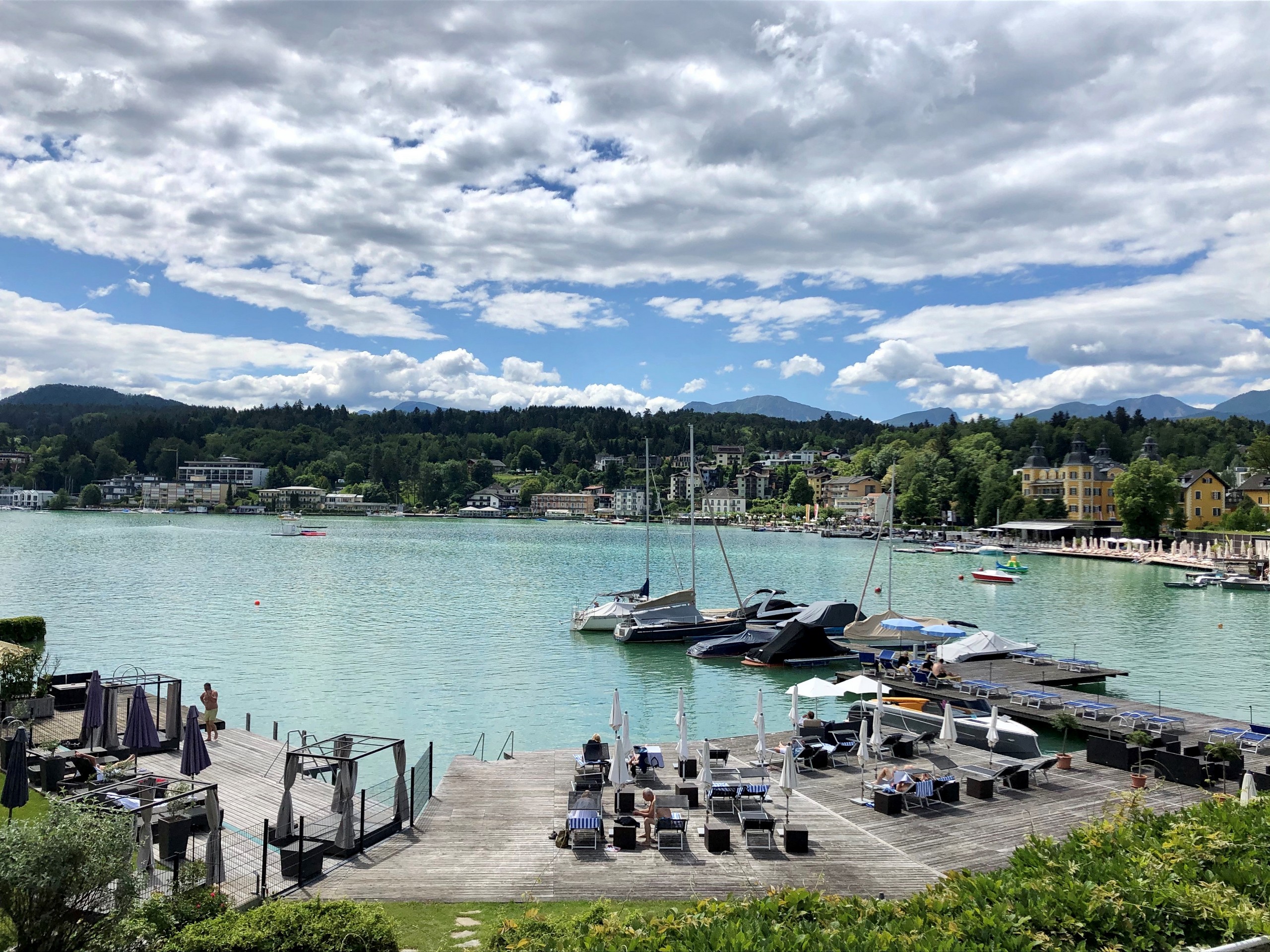 Marina in Velden. Austria