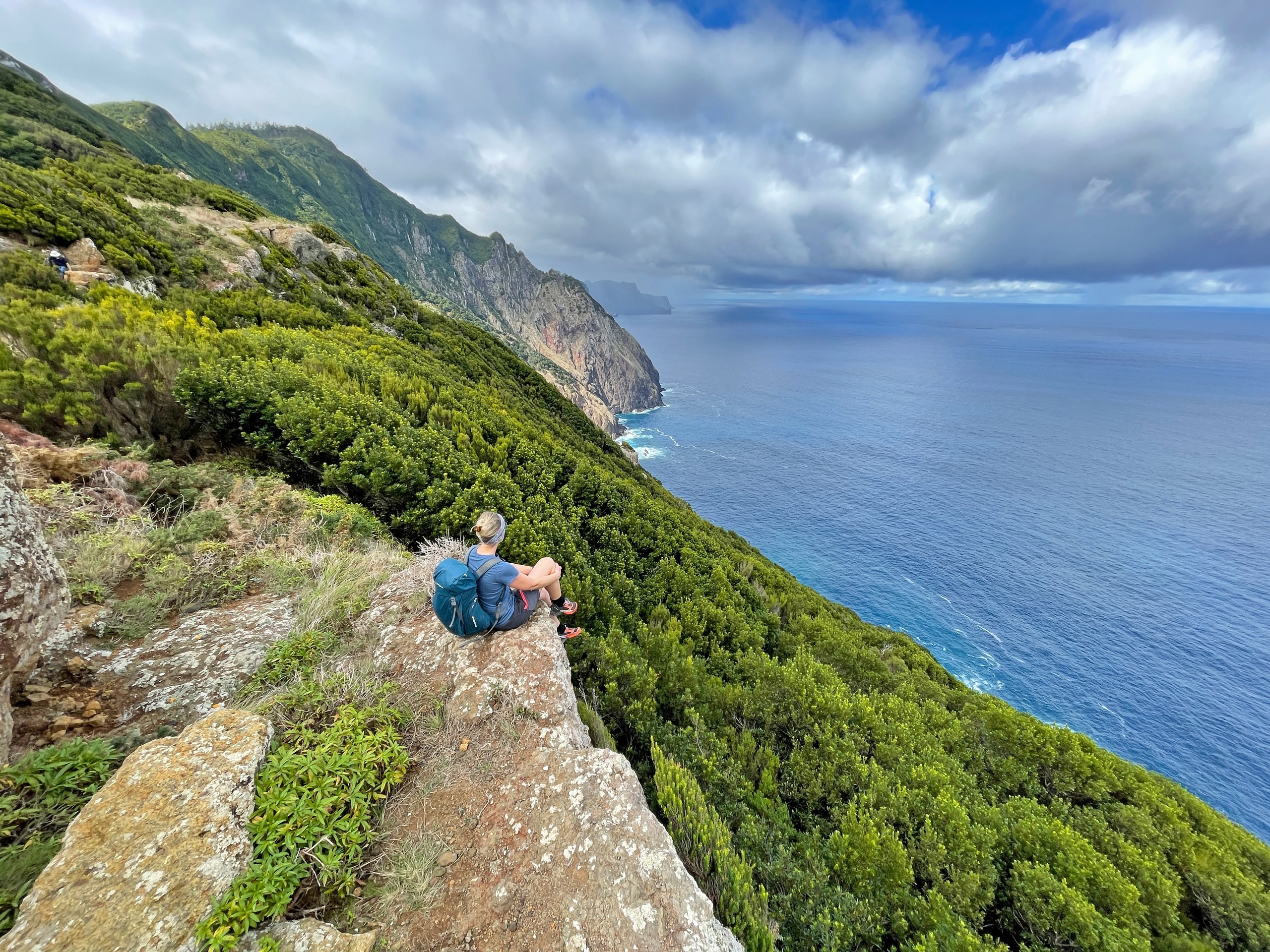 Beautiful views along the coast in Madeira