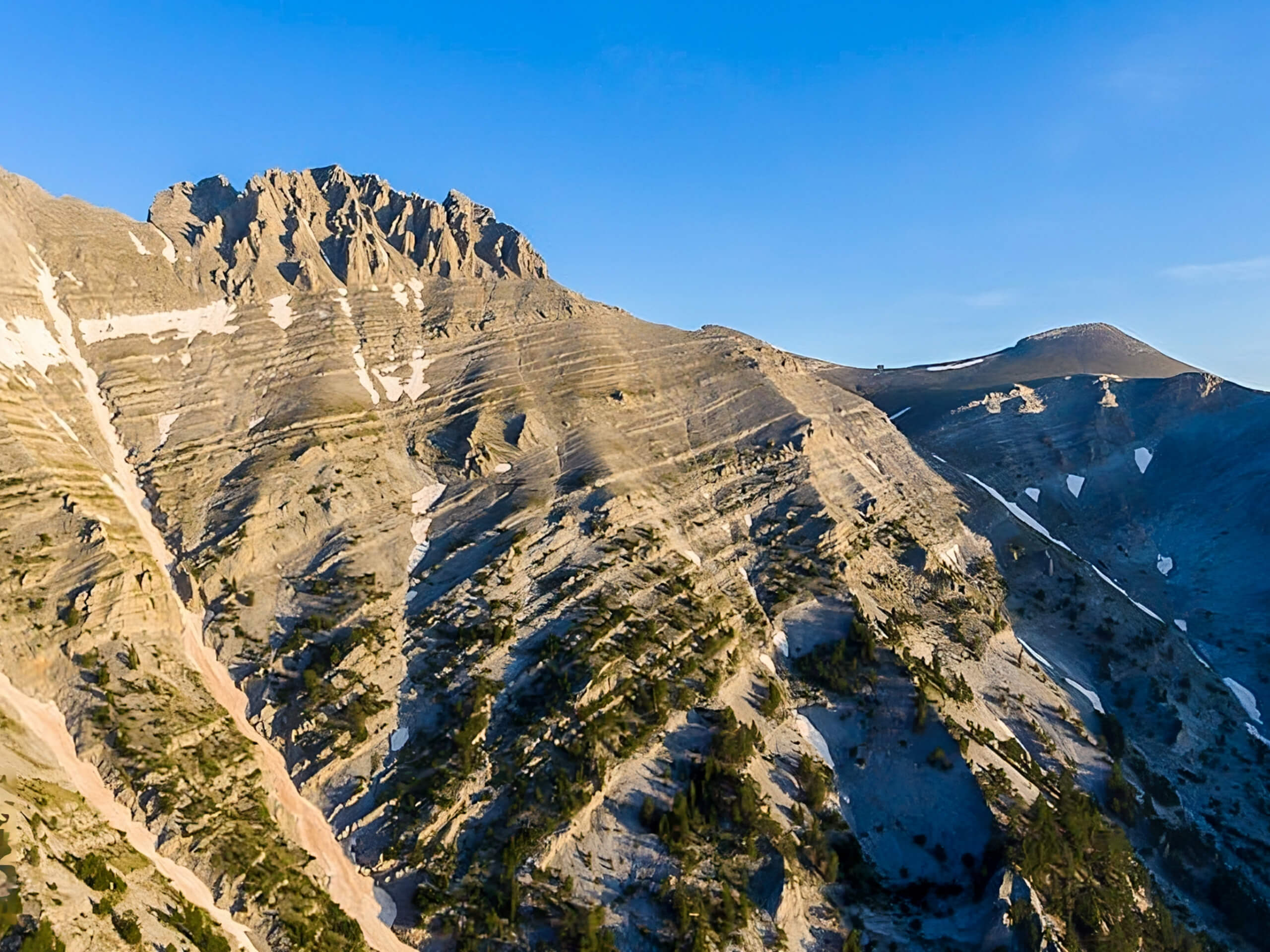 View from the top of Mount Olympus