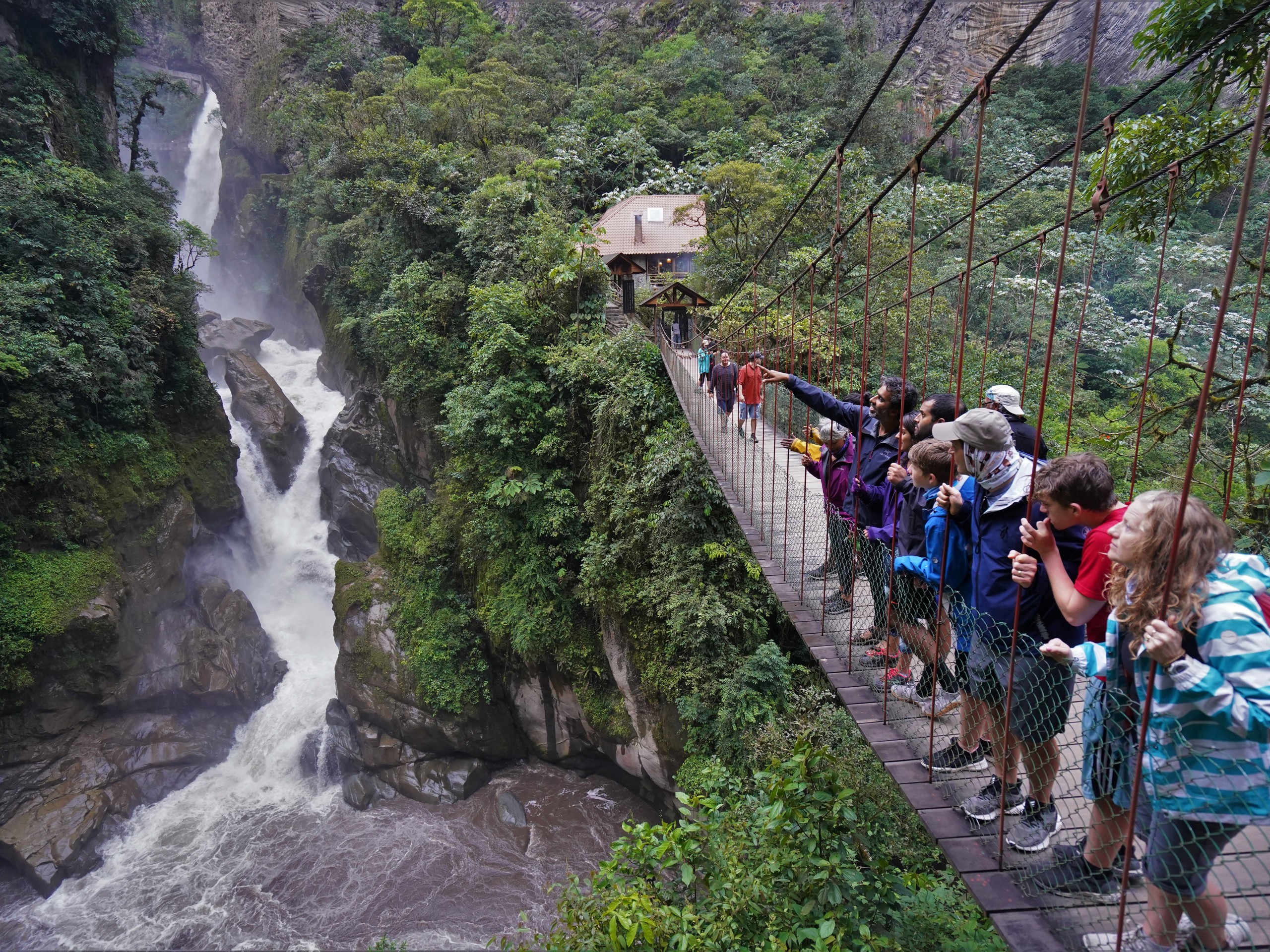 Group at Pailon del Diablo