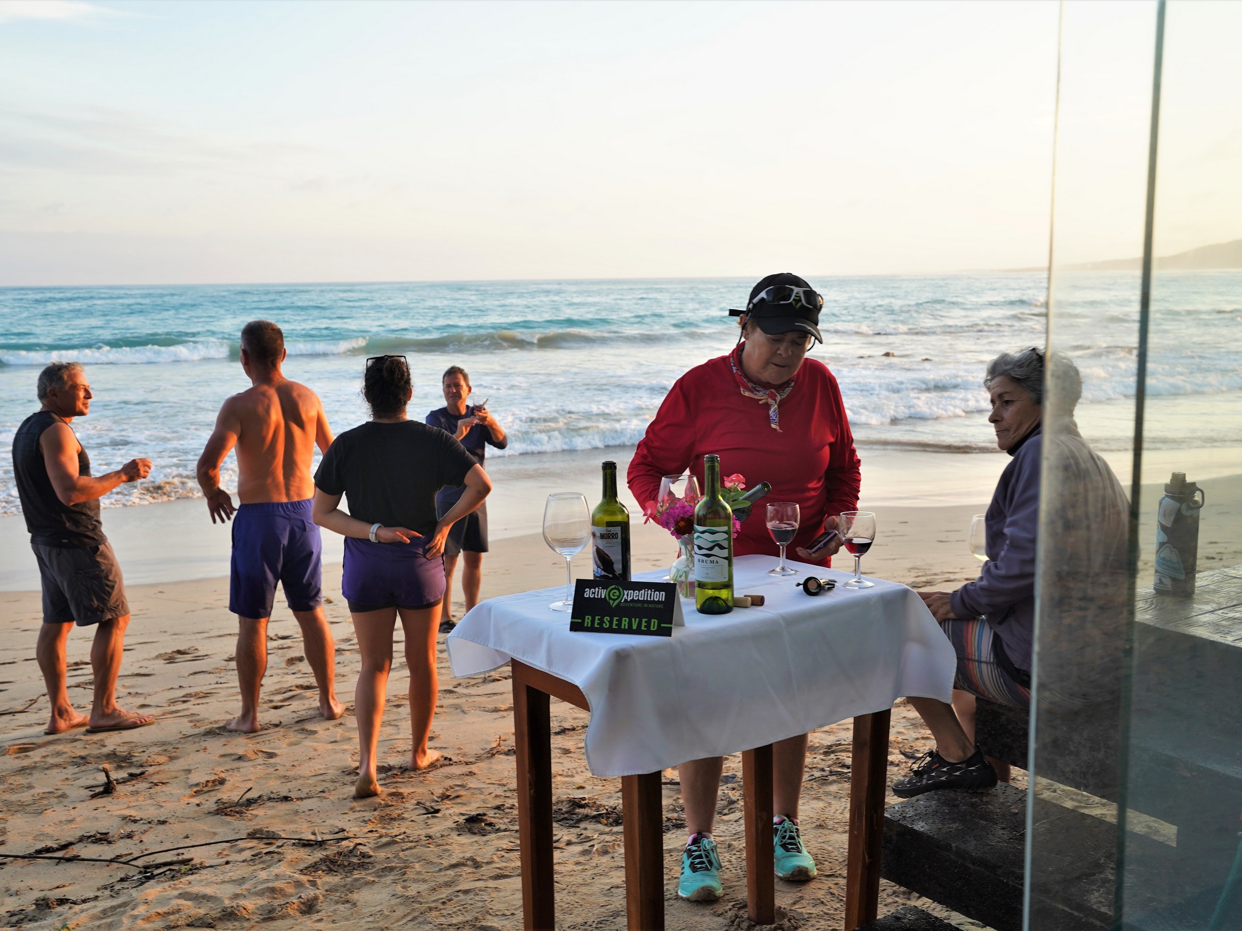 Sunset drinks