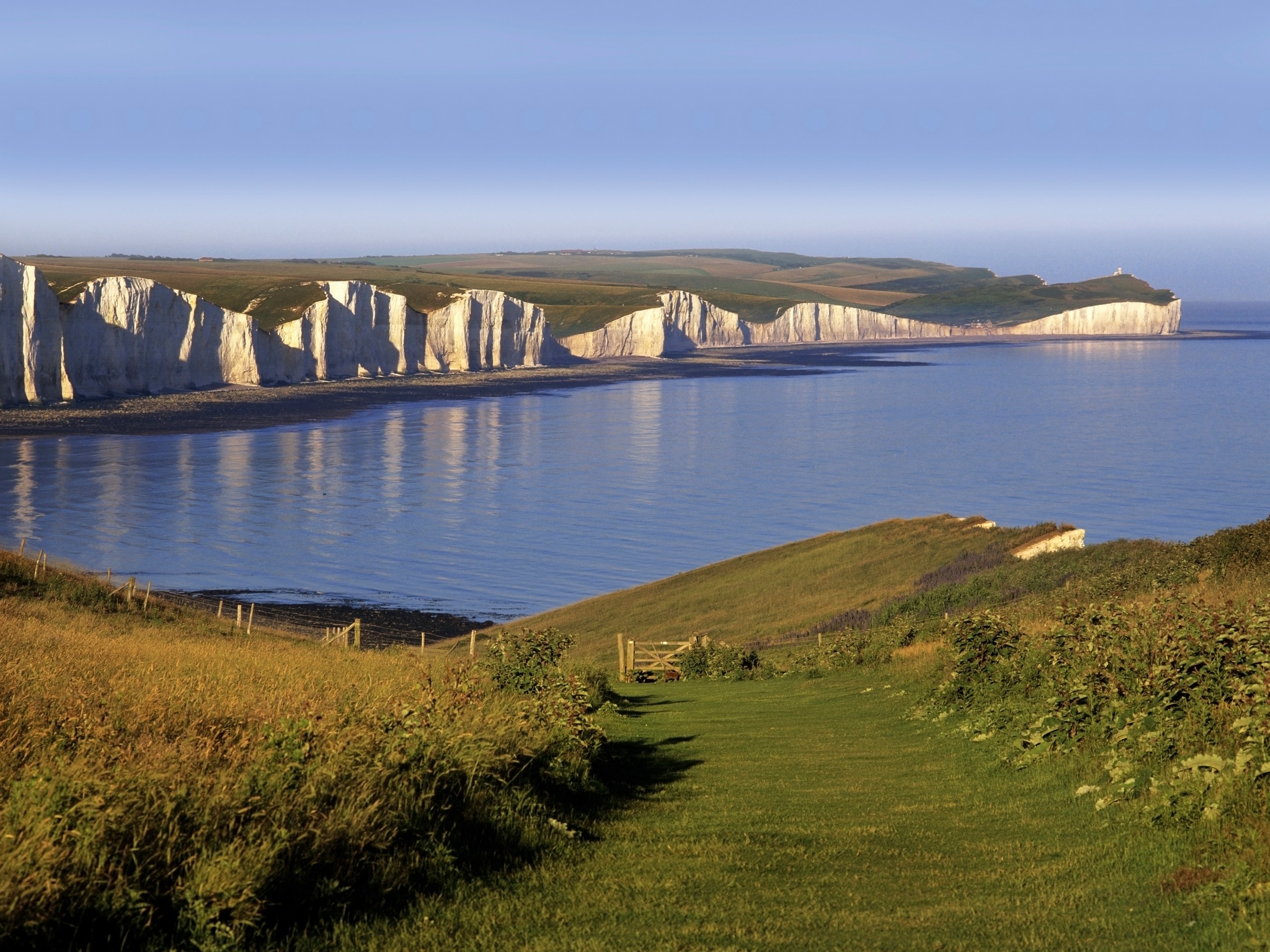 Seven Sisters as seen on a South Downs Way